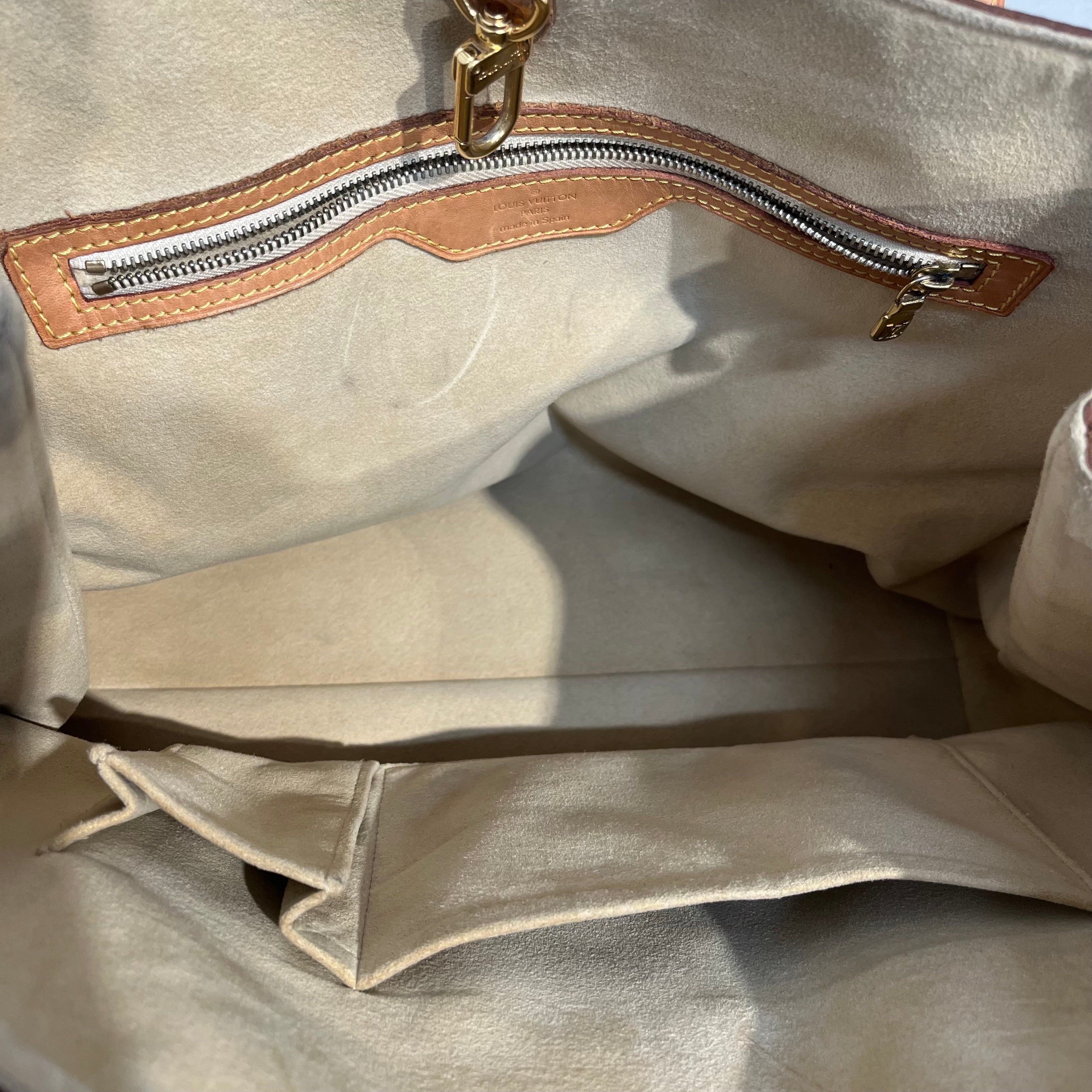 LOUIS VUITTON/Tote Bag/Monogram/WHT/GREY DAMIER view 4