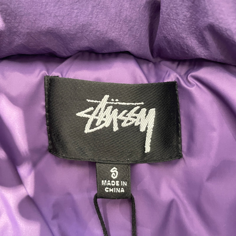 STUSSY/Puffer Jkt/S/Nylon/PPL/