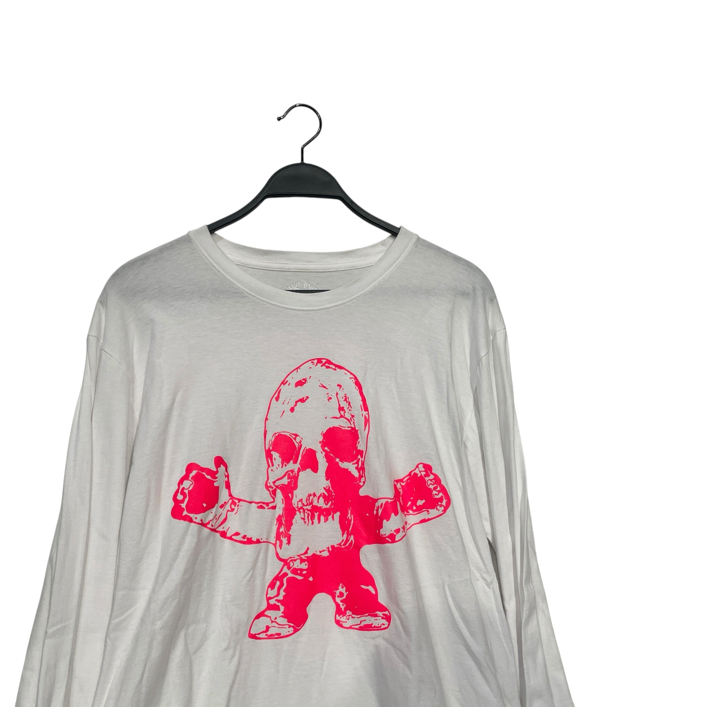 CHROME HEARTS/LS T-Shirt/L/Cotton/WHT/FOTI GRAPHIC view 2