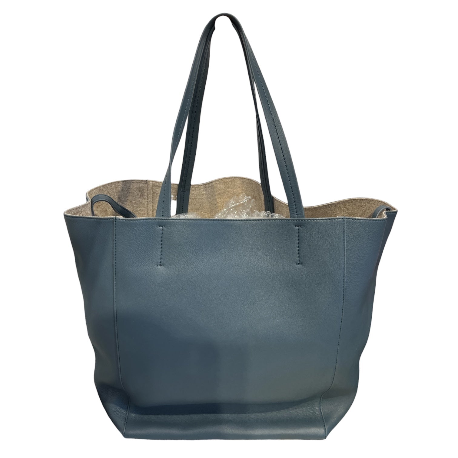 CELINE/Tote Bag/Leather/BLU/phantom cabas view 2