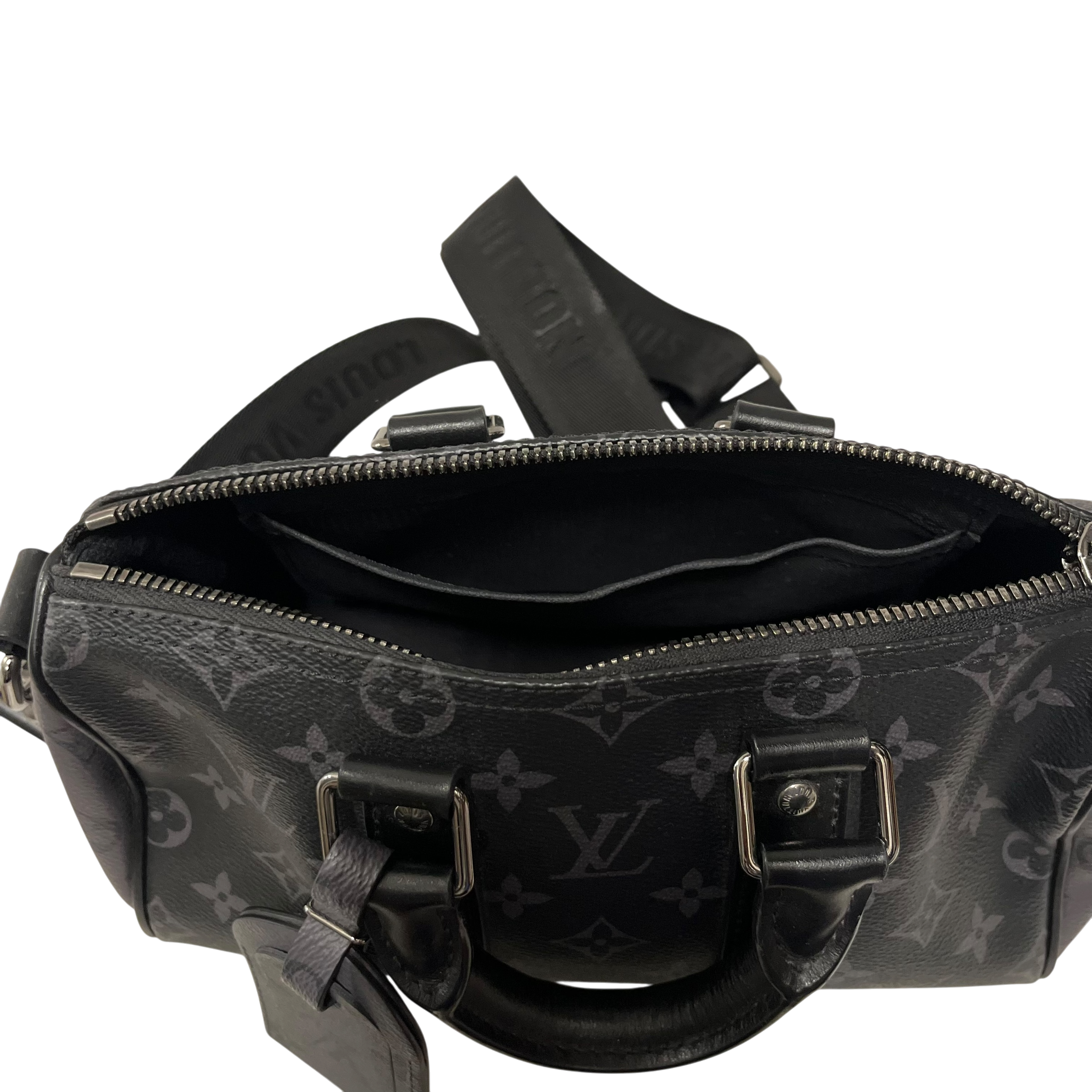 LOUIS VUITTON/Hand Bag/Monogram/Leather/GRY/mini city keepall view 5