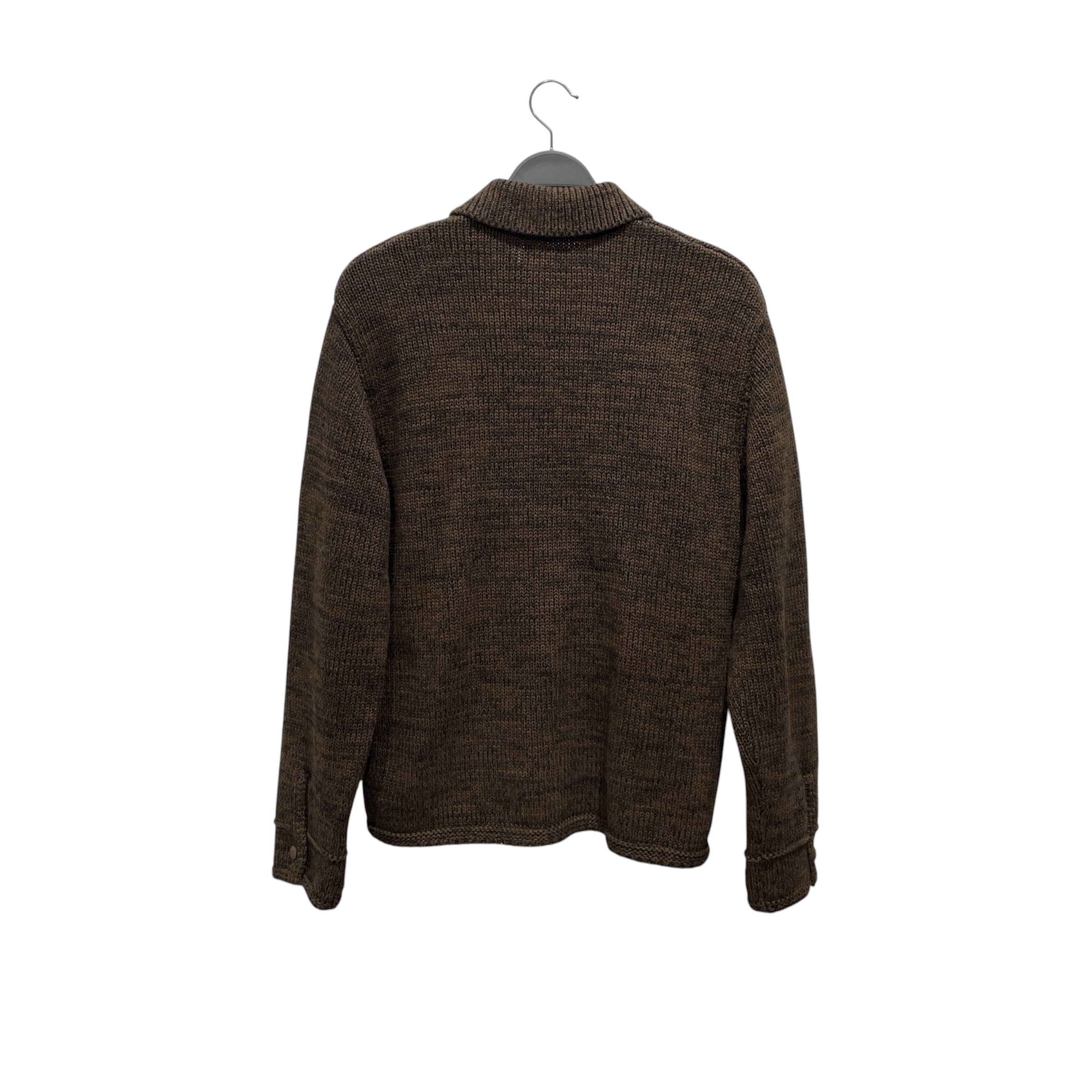 KITH/Cardigan/XS/Cotton/BRW/Chunky Knit Ginza Cardigan view 2
