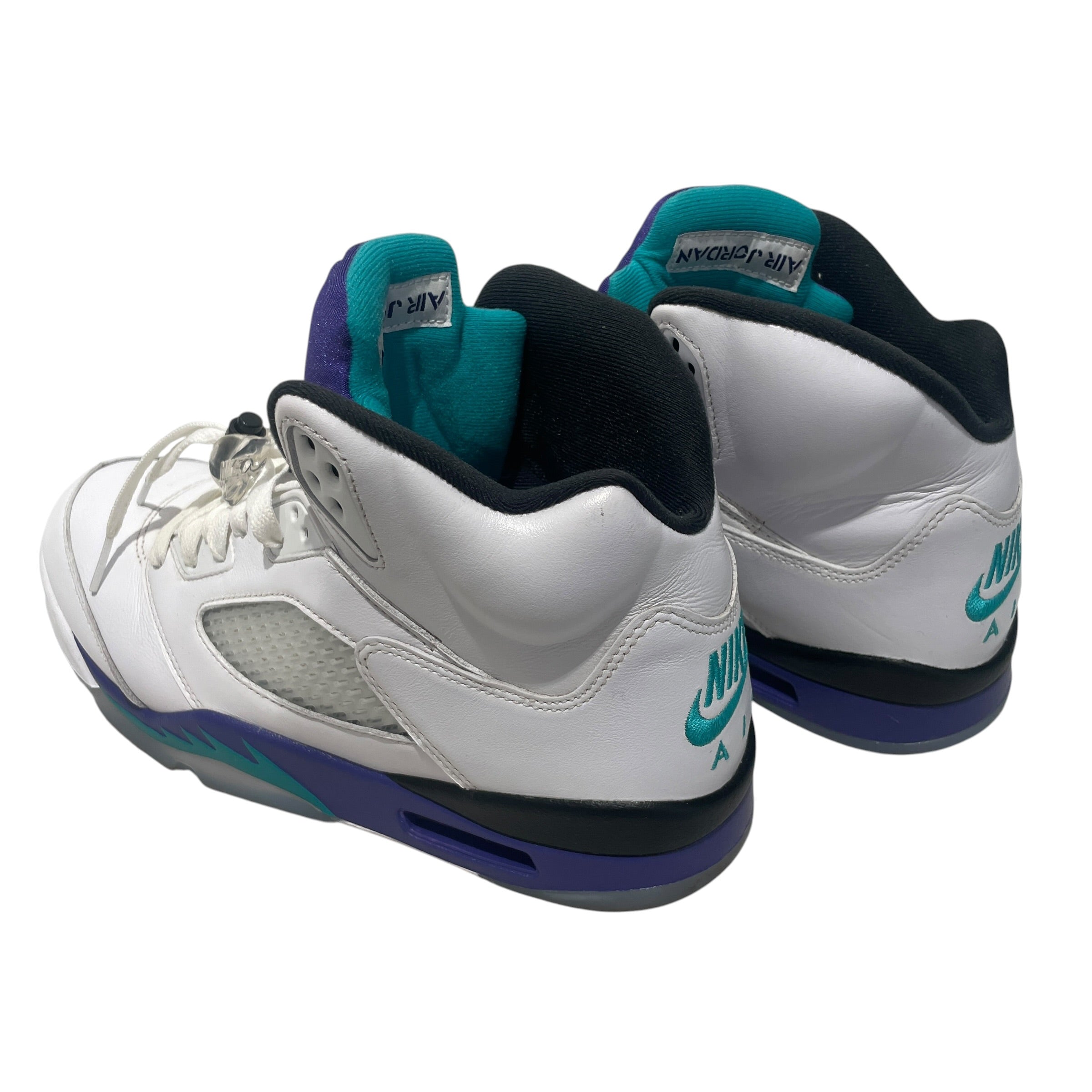 JORDAN BRAND/Hi-Sneakers/US 11/Leather/WHT/JORDAN 5 GRAPE view 2
