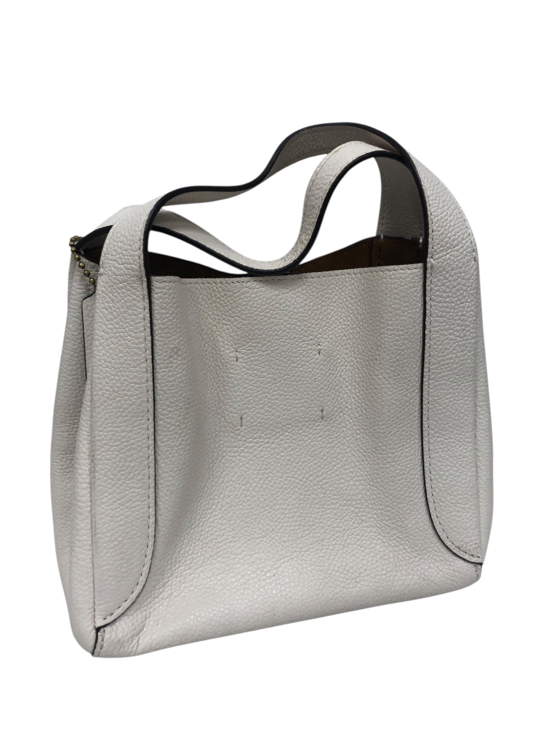 COACH/Tote Bag/Leather/CRM/HADLEY HOBO TOTE view 2