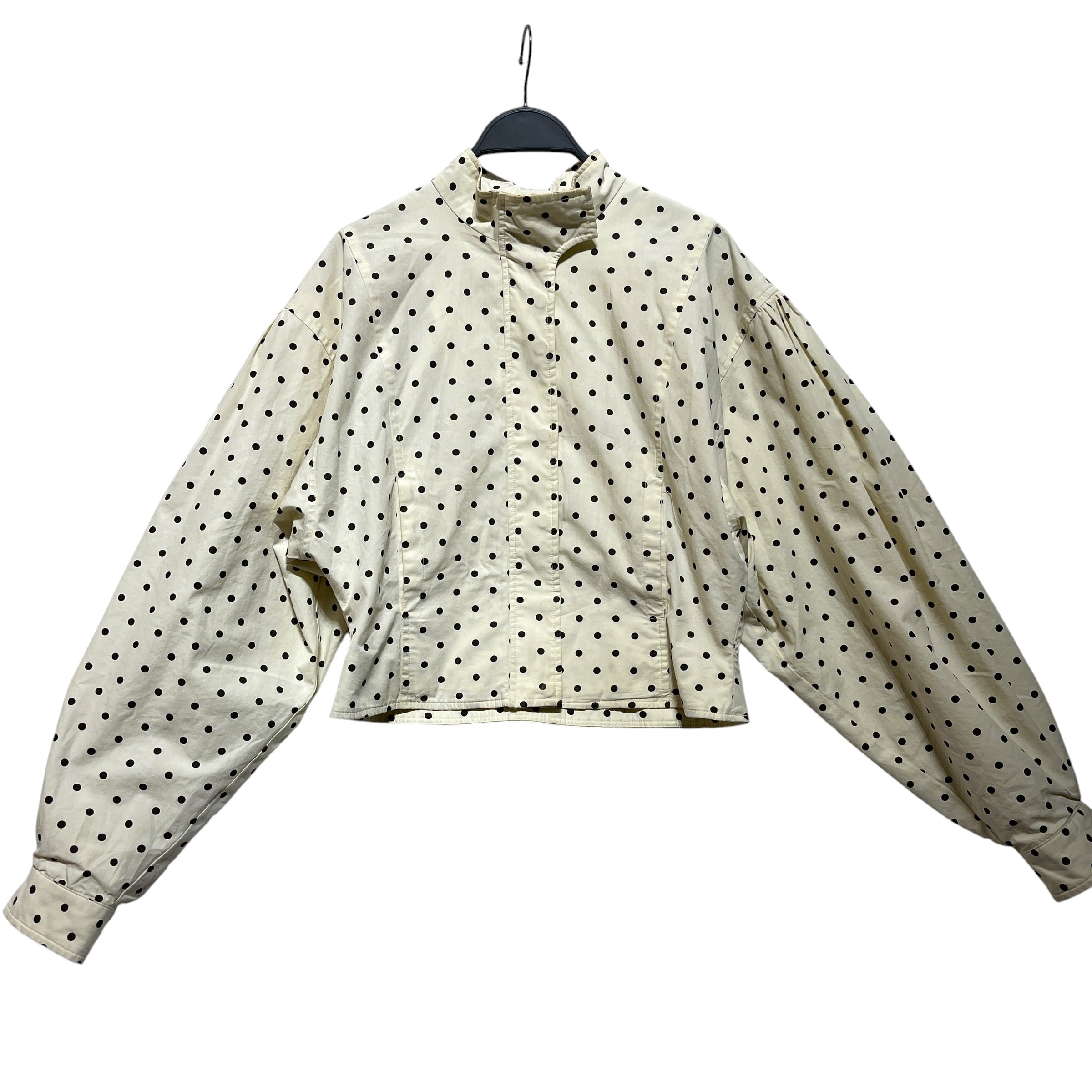 BELLE/Blouson/M/Polka dot/Cotton/IVR/ view 1