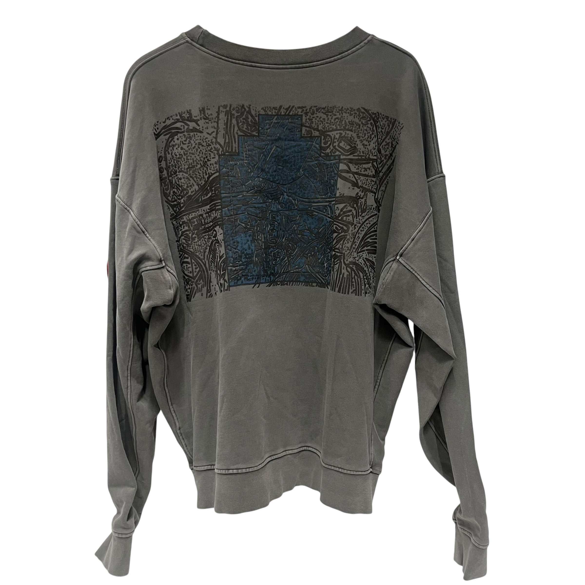C.E(CAV EMPT)/Sweatshirt/L/Cotton/GRY/ view 2