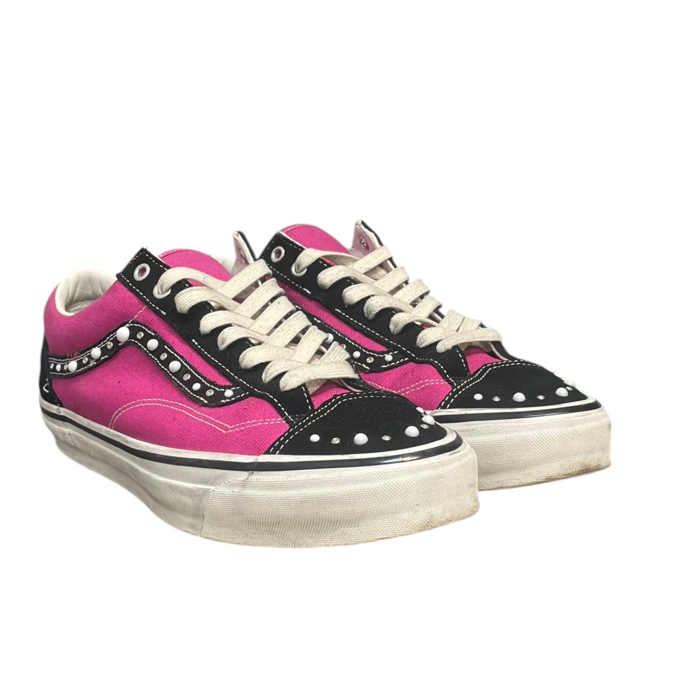 VANS/Low-Sneakers/US 13/Cotton/PNK/PEARLIZED CLASSIC VANS view 1