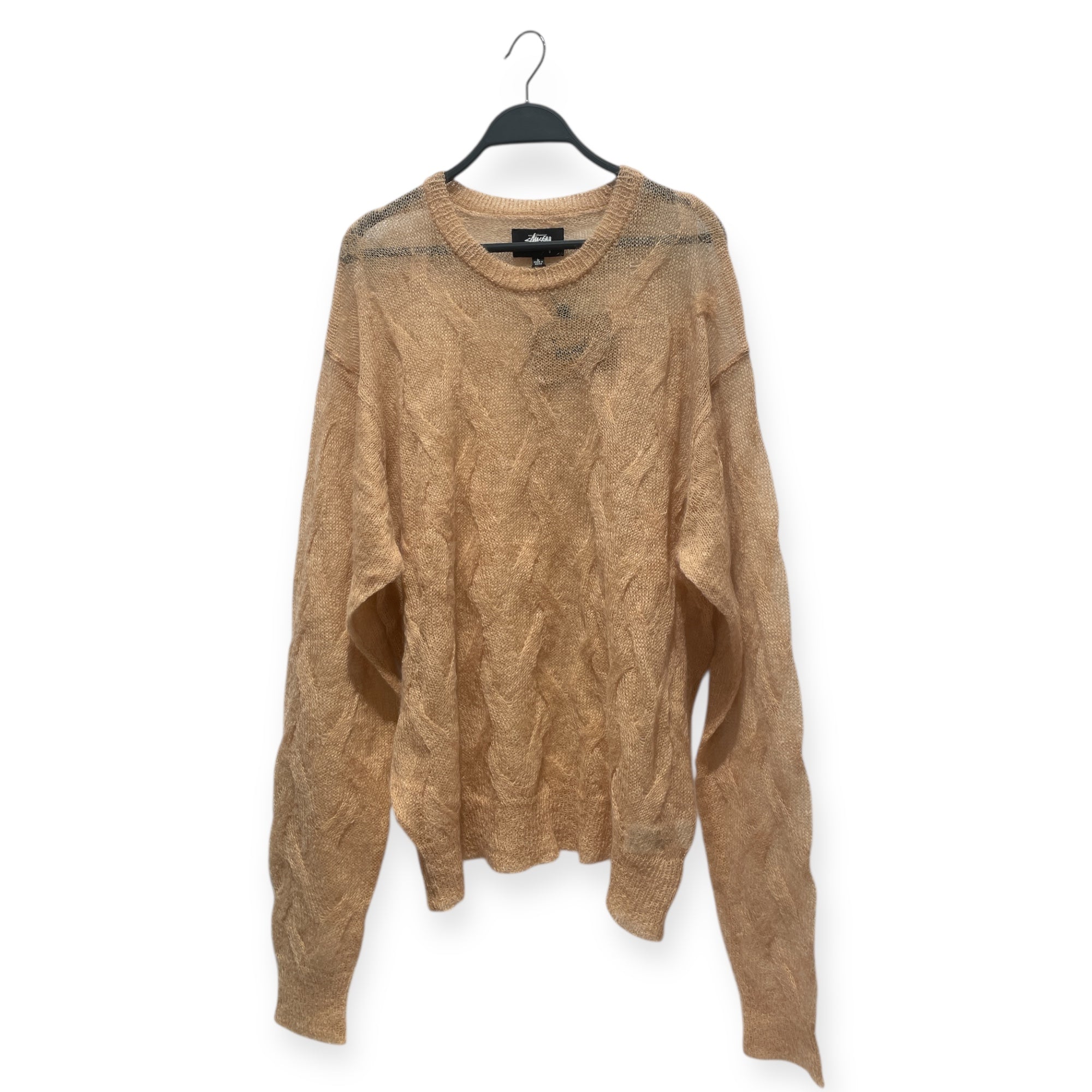 STUSSY/Sweater/L/Acrylic/CML/ view 1