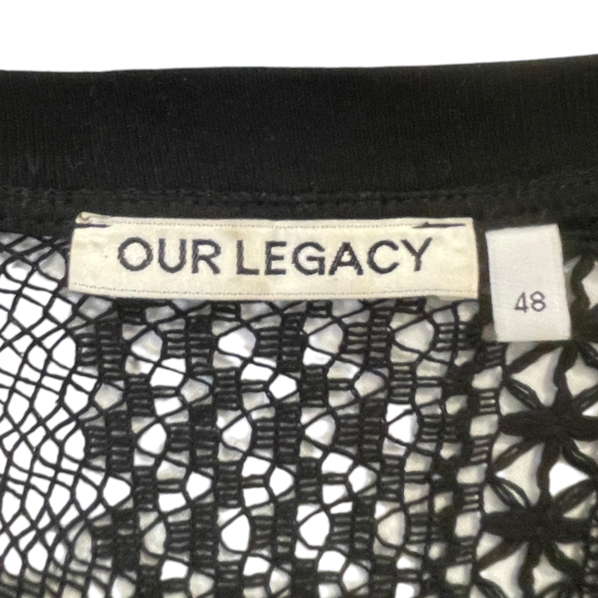 OUR LEGACY/Tank Top/L/Cotton/BLK/our legacy crotchet box view 3