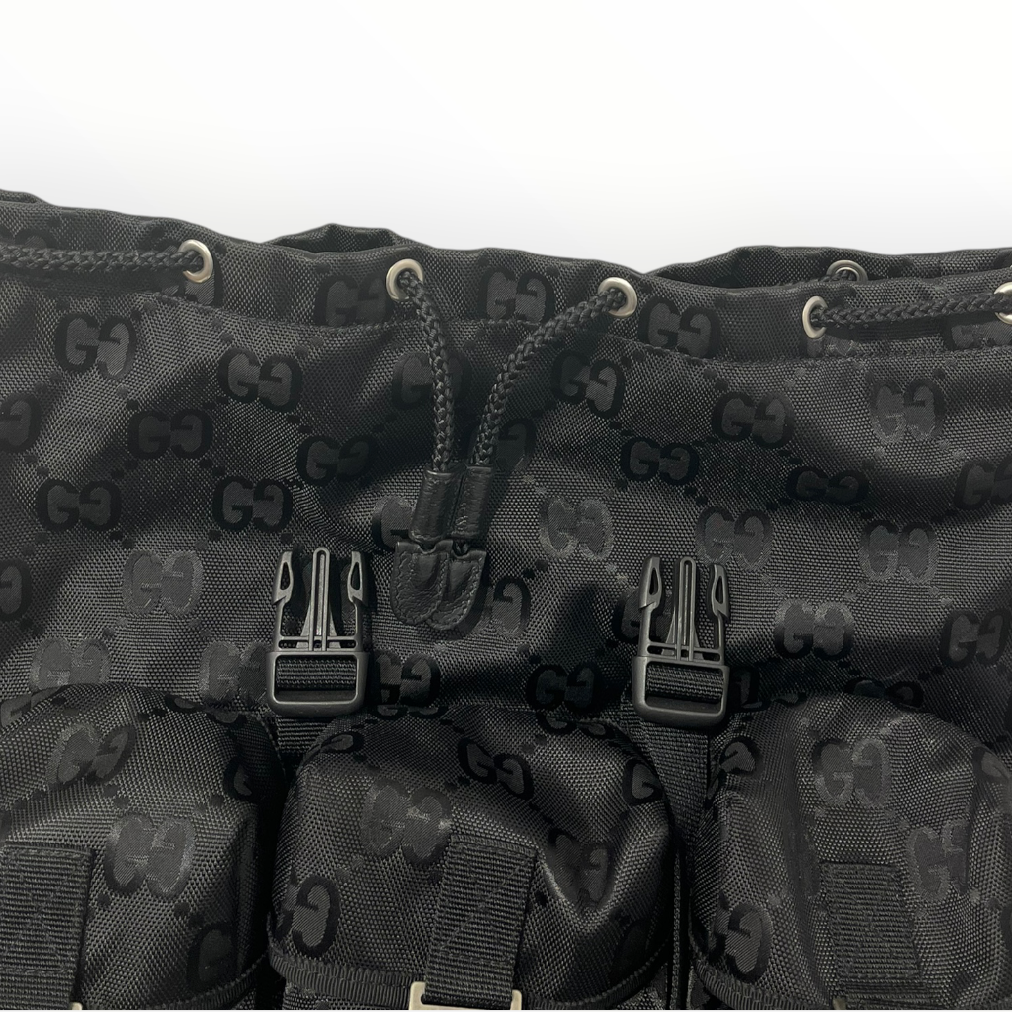 GUCCI/Bag/Monogram/Nylon/BLK/GUCCI CANVAS OFF THE GRID view 6