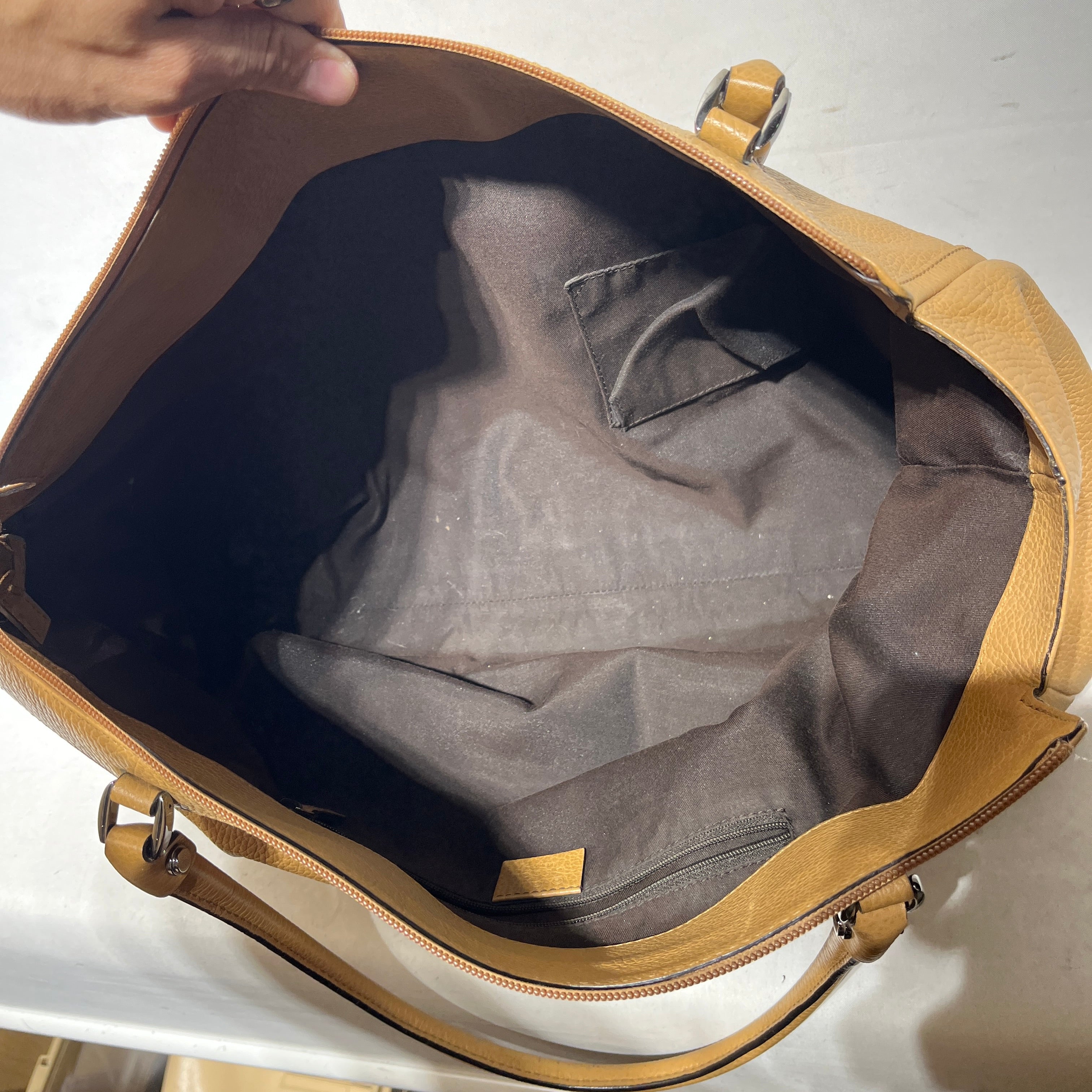 GUCCI/Hand Bag/Leather/CML/D-Ring Abbey Tote view 6