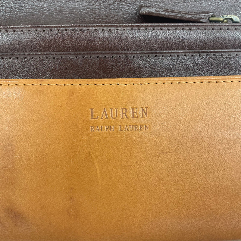 RALPH LAUREN/Wallet/Leather/CML/BUTTON SNAP