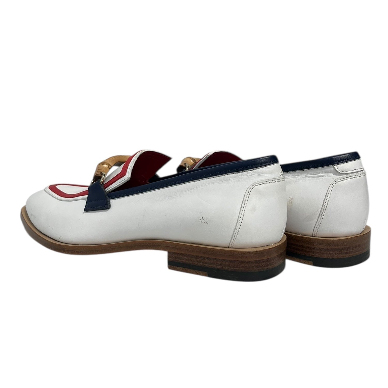 CASABLANCA/Loafers/EU 40/Leather/NVY/RD/WHT/BLU BELGIAN LOAFER view 2