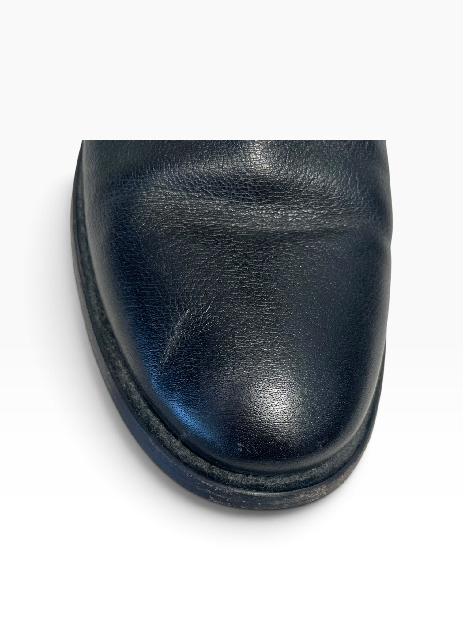 BURBERRY/Ankle Boots/EU 39.5/Leather/BLK/Nova Check view 8