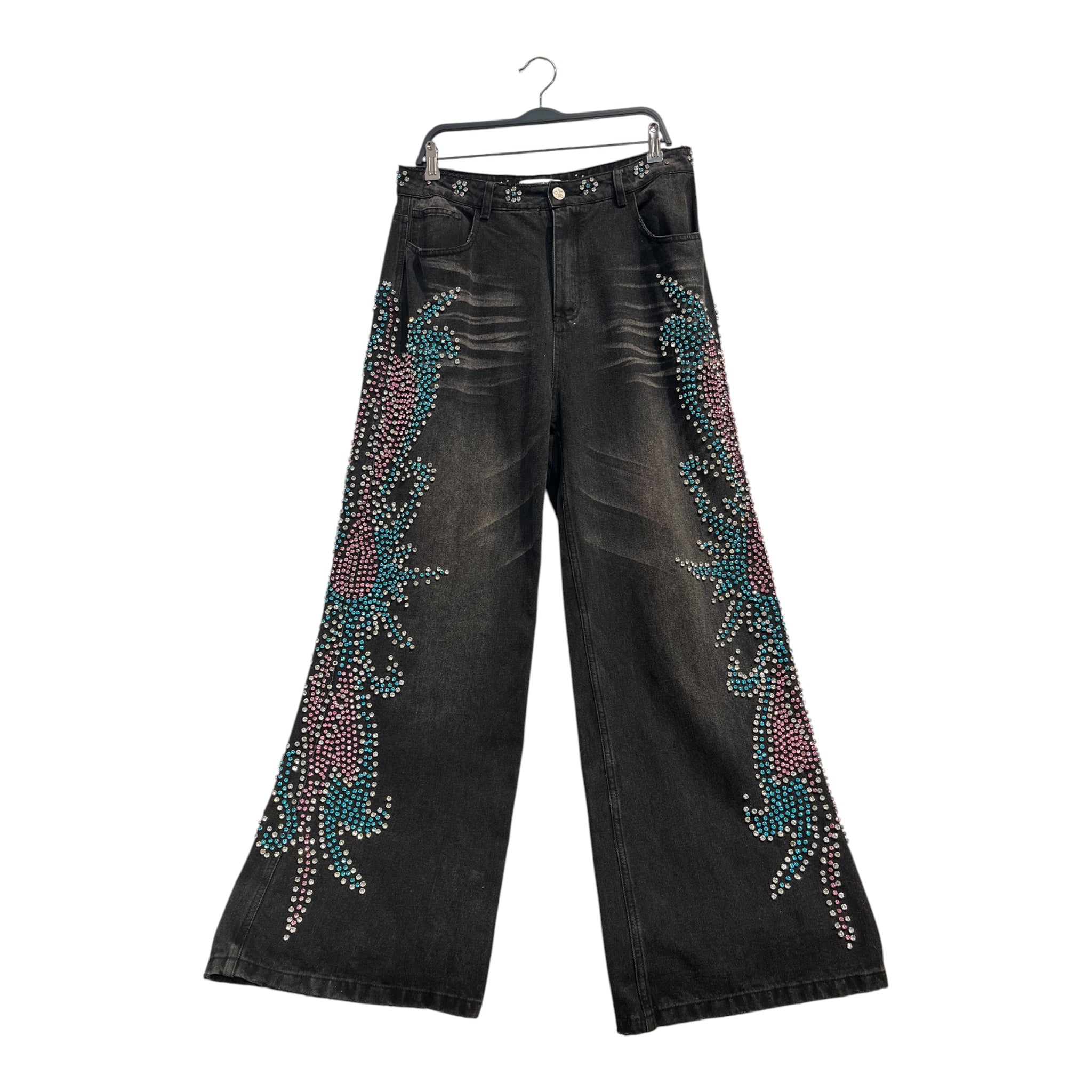 Vale/Pants/30/Cotton/GRY/VALE FOREVER BLACK TSUNAMI view 1