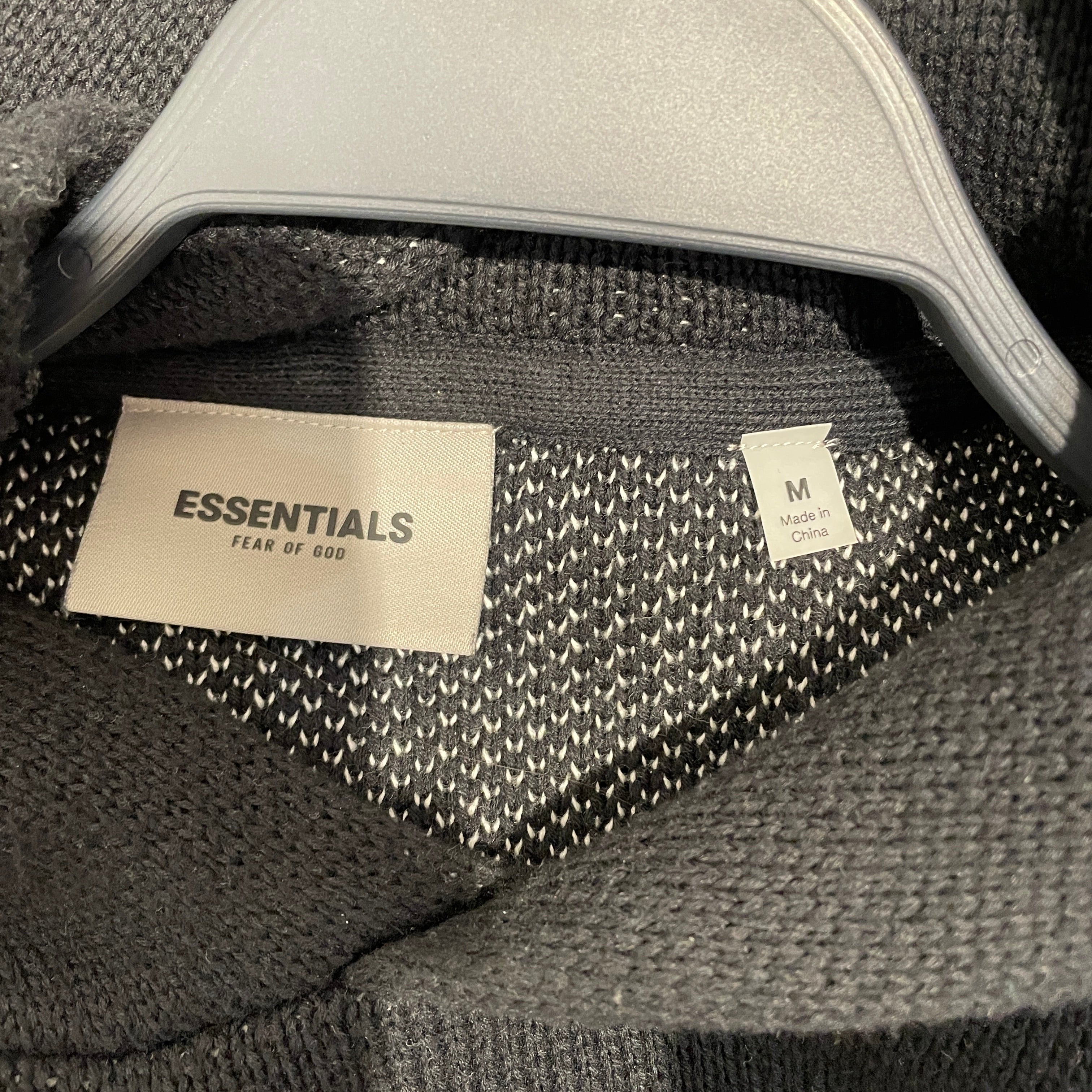 FOG ESSENTIALS/Hoodie/M/Graphic/Cotton/BLK/ view 3