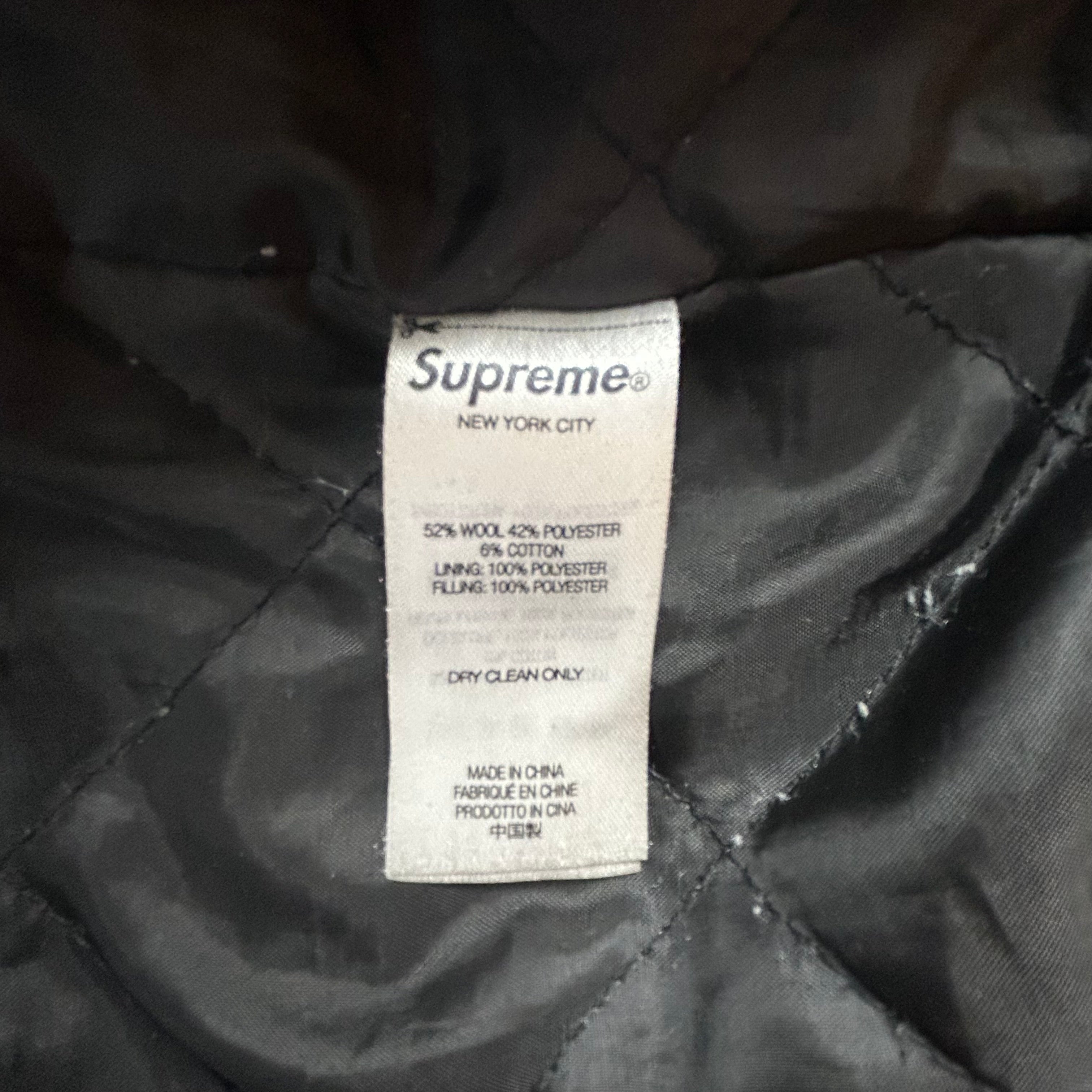 Supreme/Zip Up Hoodie/M/All Over Print/Wool/BLU/RN101837 SUPREME WOVEN HOODED view 4