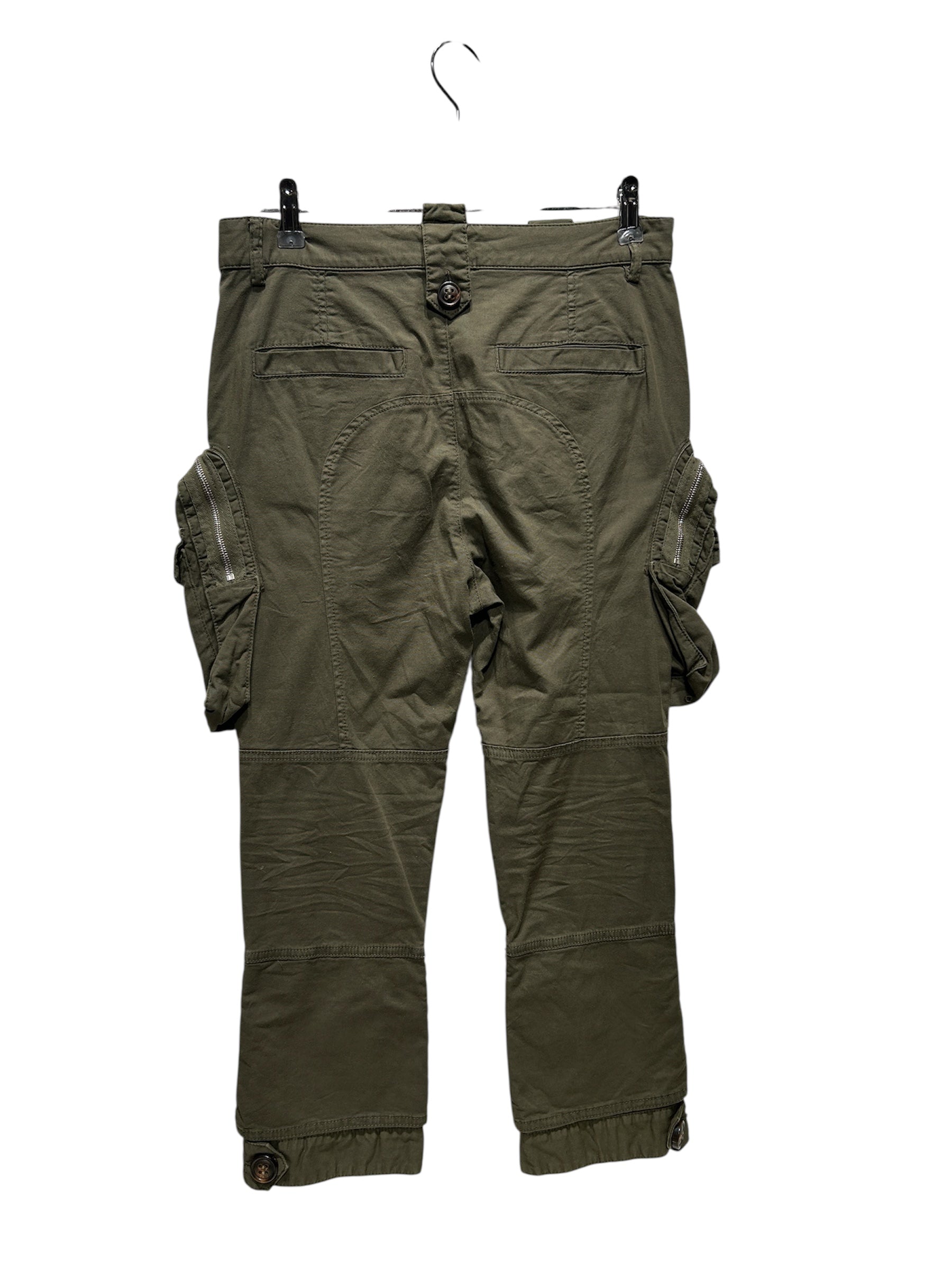 DSQUARED2/Bottoms/38/Cotton/GRN/ view 2