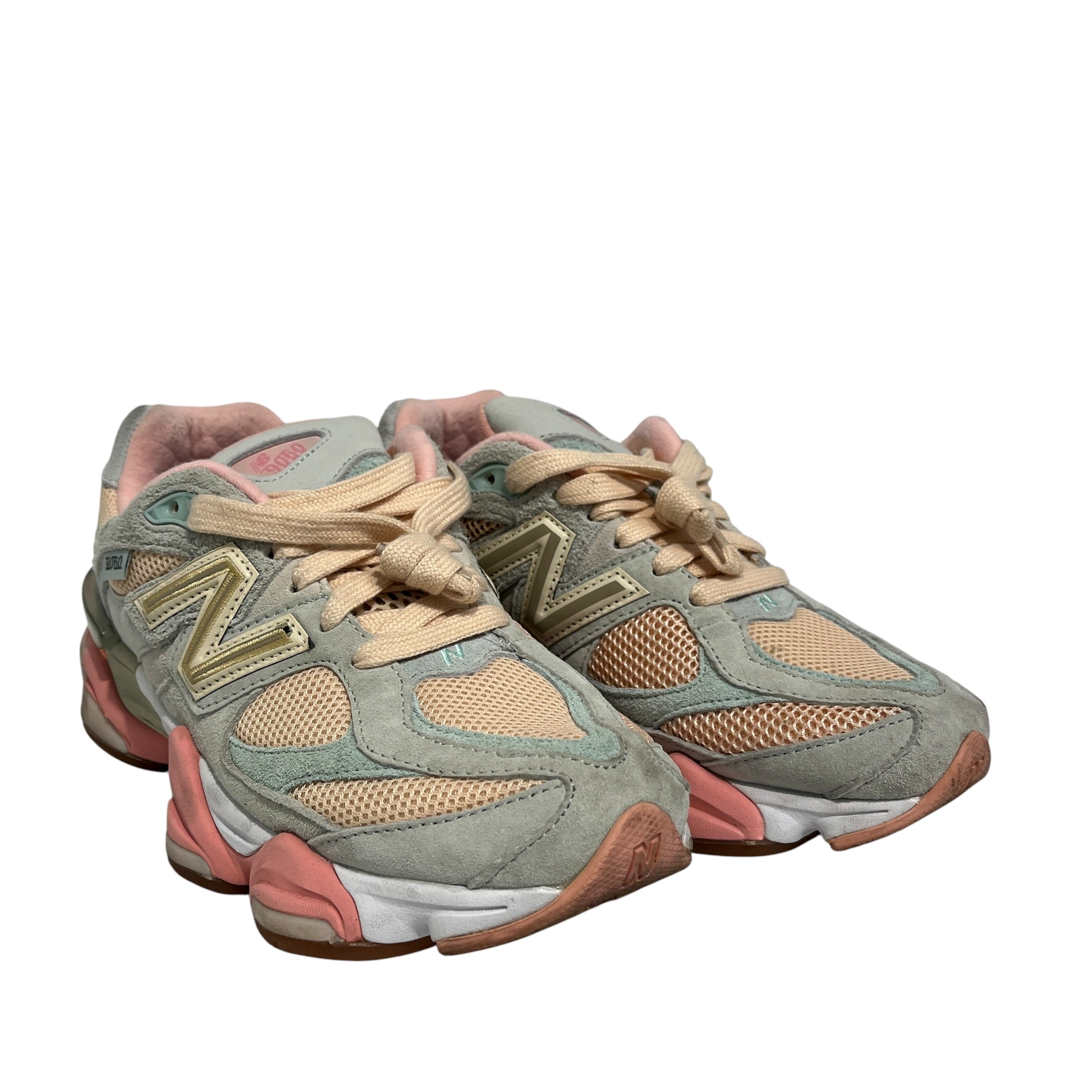 NEW BALANCE/Low-Sneakers/US 8.5/Suede/BLU/Baby Shower Joe Fresh Goods view 1