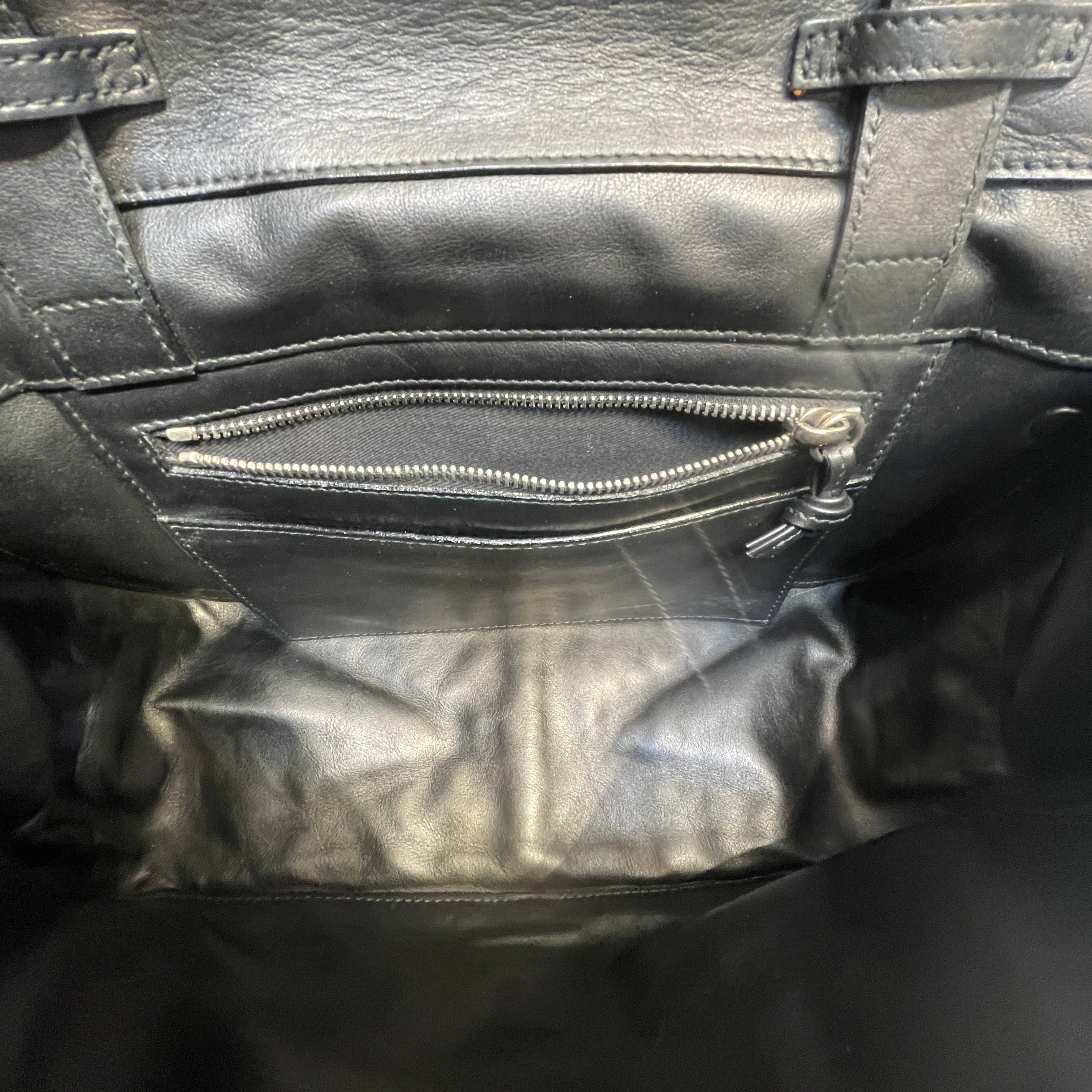 PROENZA SCHOULER/Hand Bag/Animal Pattern/Leather/BLK/SNAKE SKIN view 4