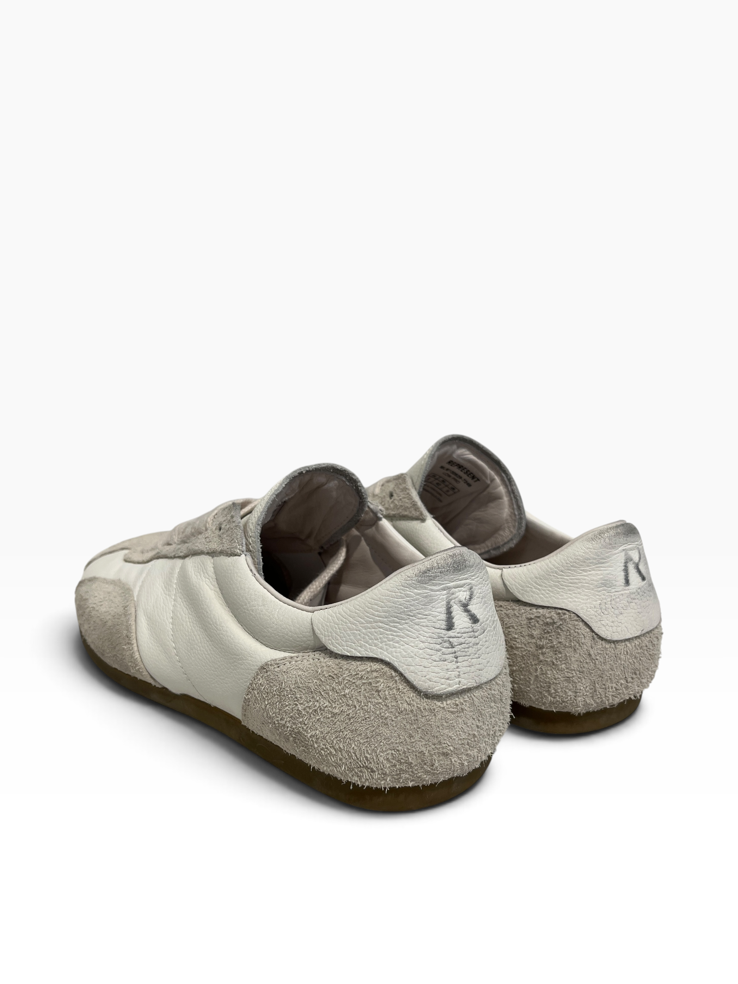 REPRESENT/Low-Sneakers/US 9/Leather/WHT/low pro view 2