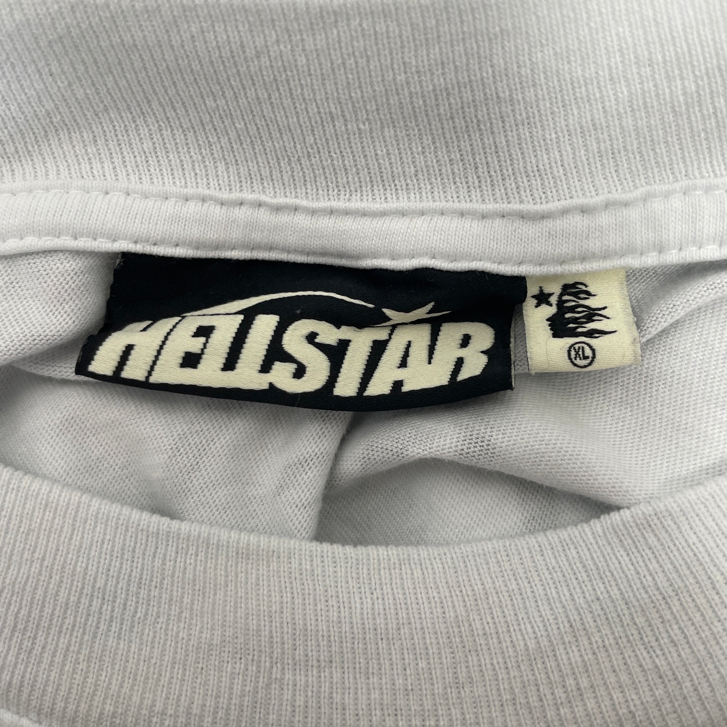 HELLSTAR/T-Shirt/XL/Cotton/WHT/ view 3