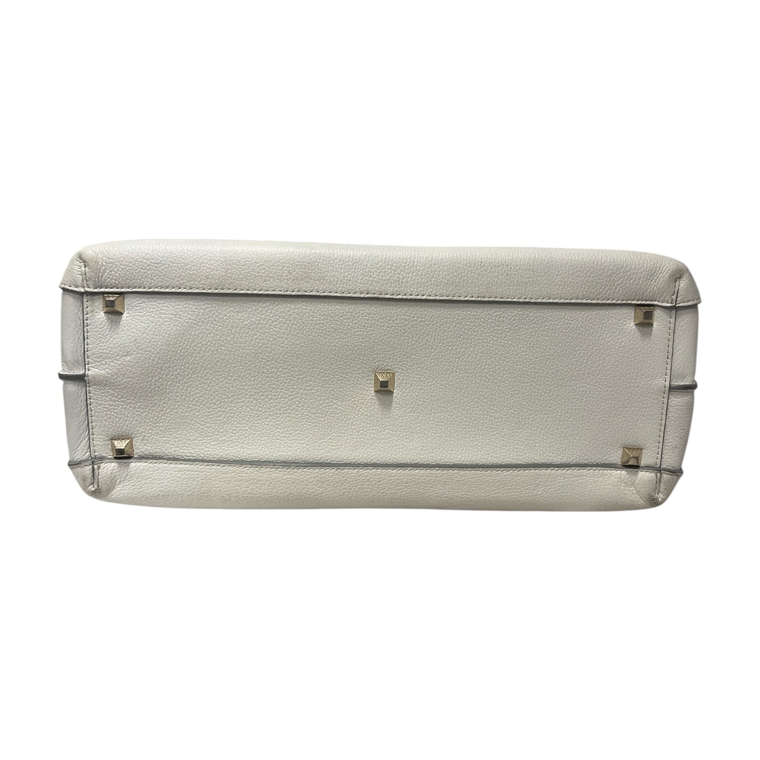 MCM/Tote Bag/Leather/WHT/Milla view 4
