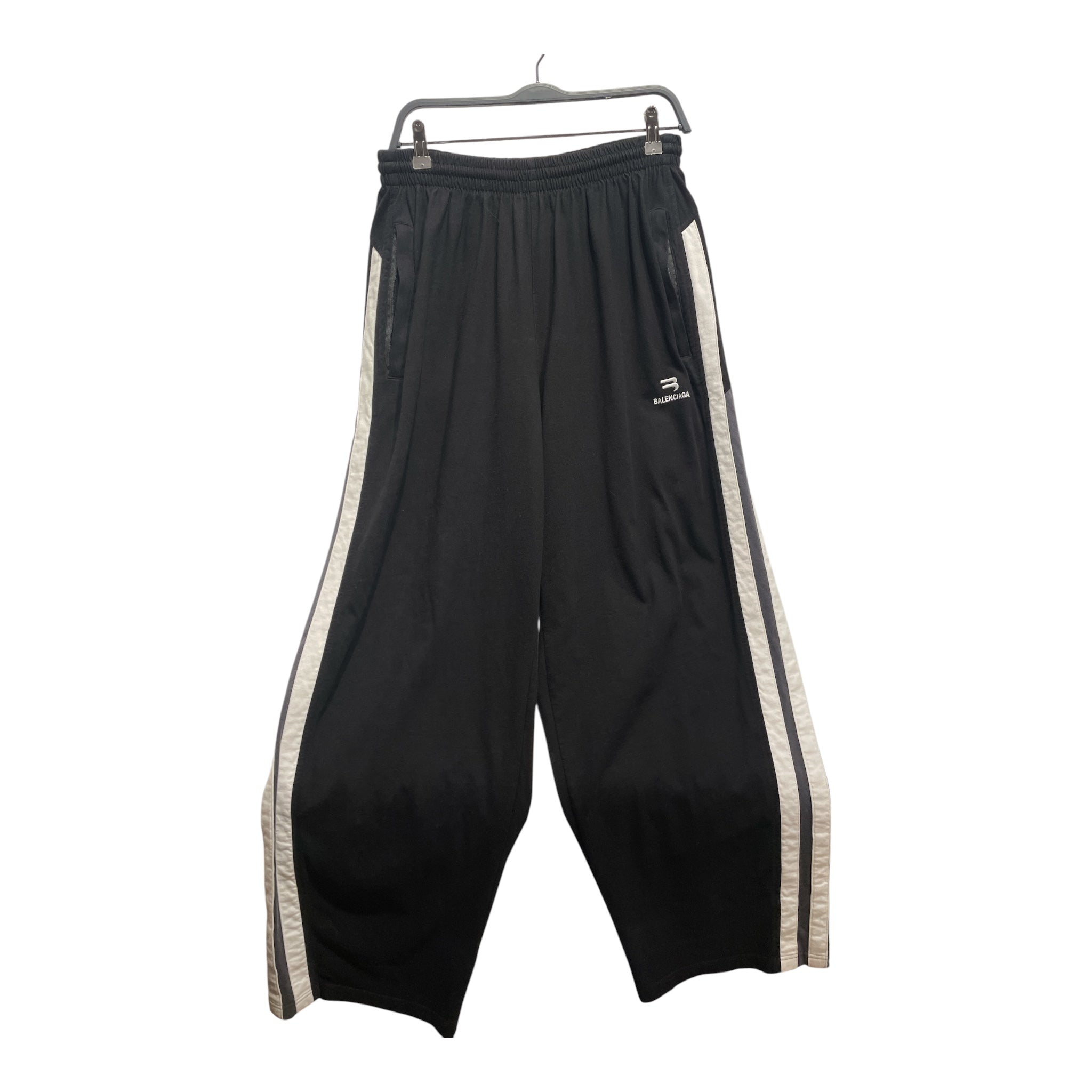 BALENCIAGA/Pants/S/Cotton/BLK/Sporty B Baggy track pants view 1