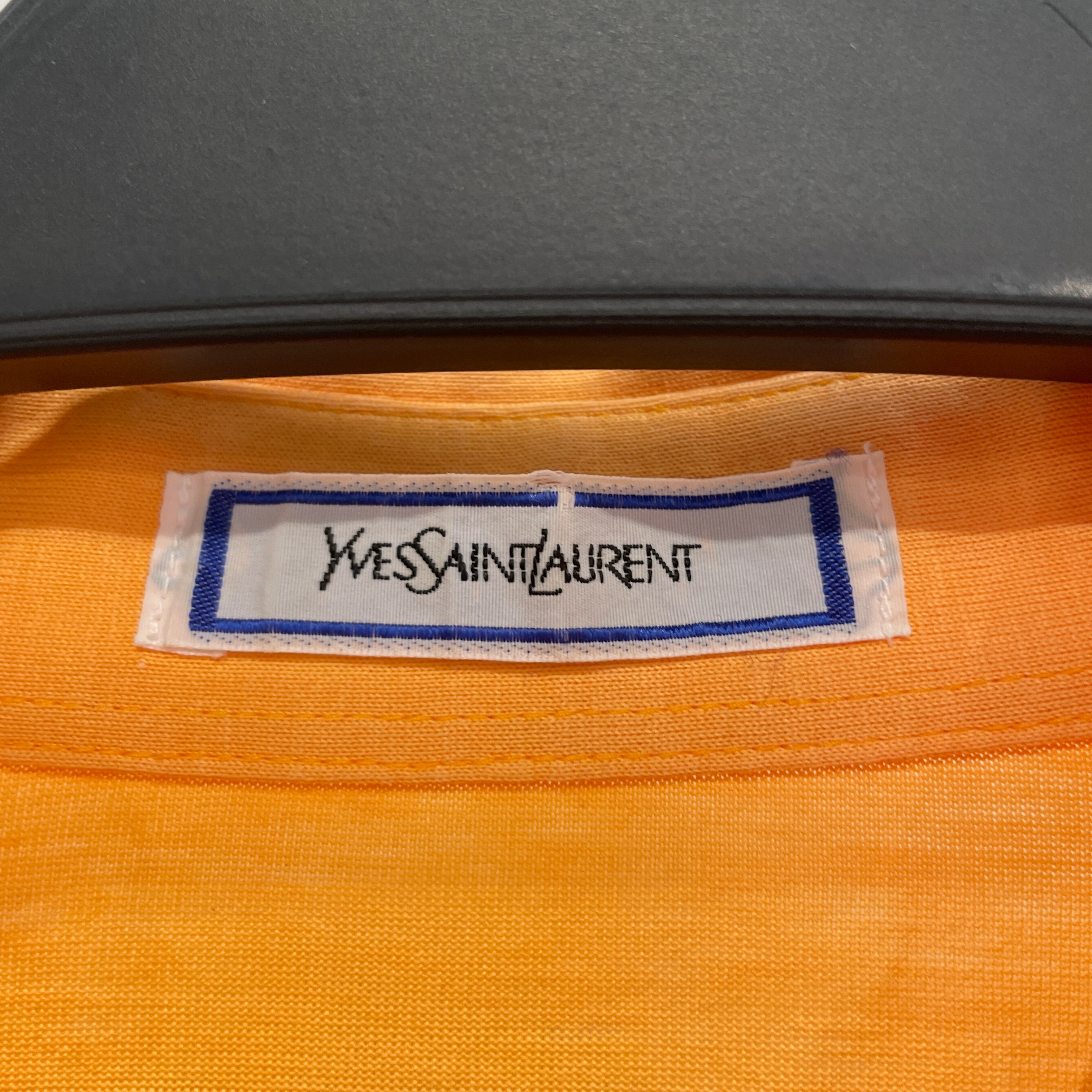 YVES SAINT LAURENT/Polo Shirt/M/Cotton/ORN/SEWN POCKET view 3