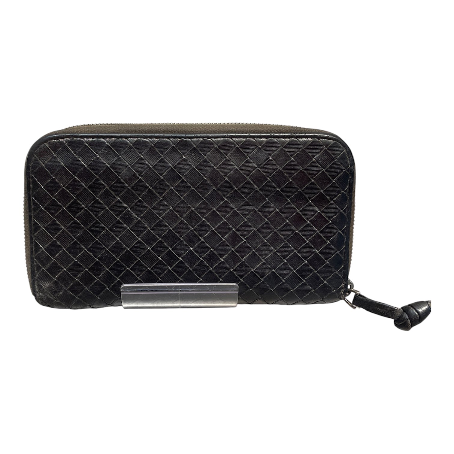 BOTTEGA VENETA/Long Wallet/Leather/BRW/M's/WOVEN LEATHER LONG WALLET view 1