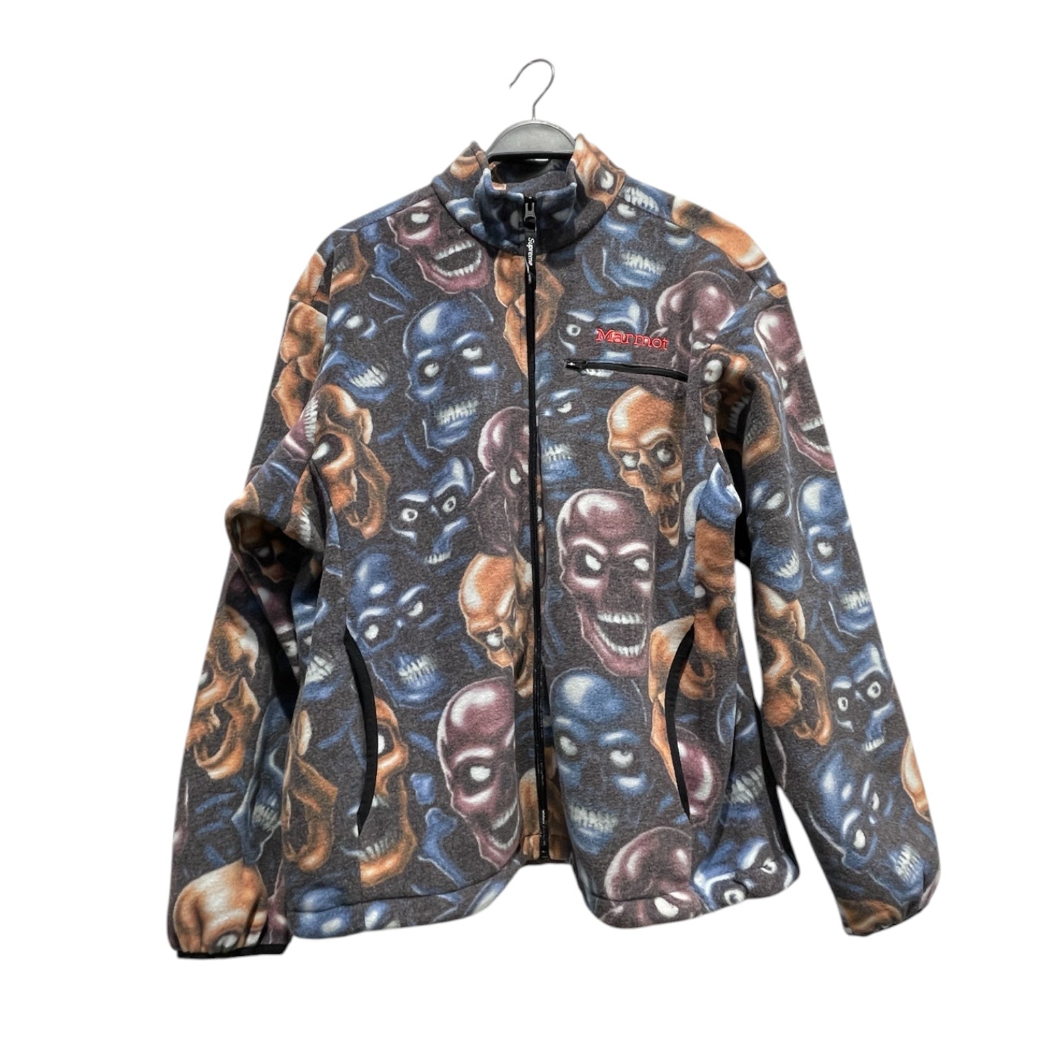 Supreme/Marmot/Fleece Jkt/M/Cotton/MLT/All Over Print/Skullpile Fleece Jacket view 1