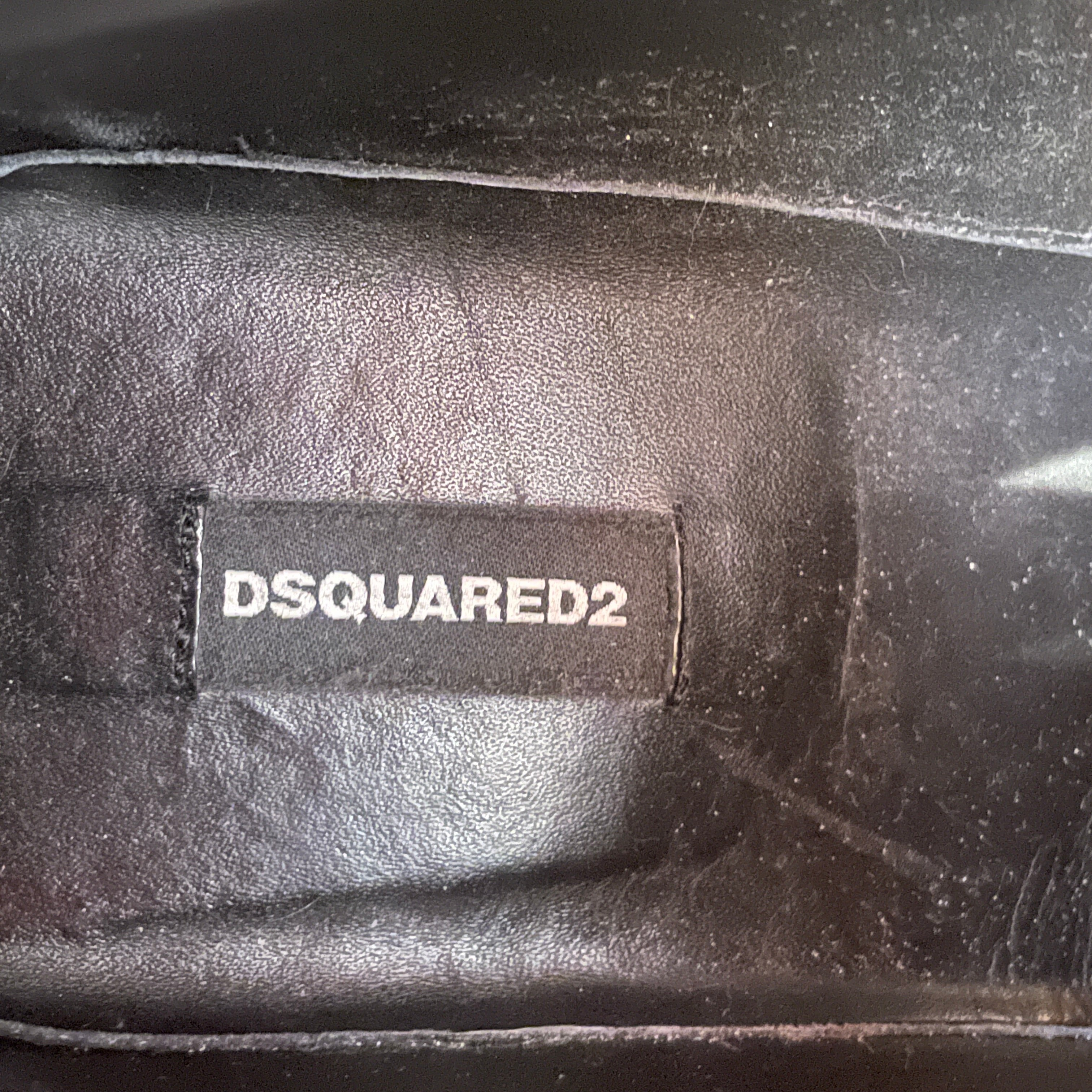 DSQUARED2/Trekking Boots/EU 43.5/Leather/BLK/HIKER LACE UP view 6