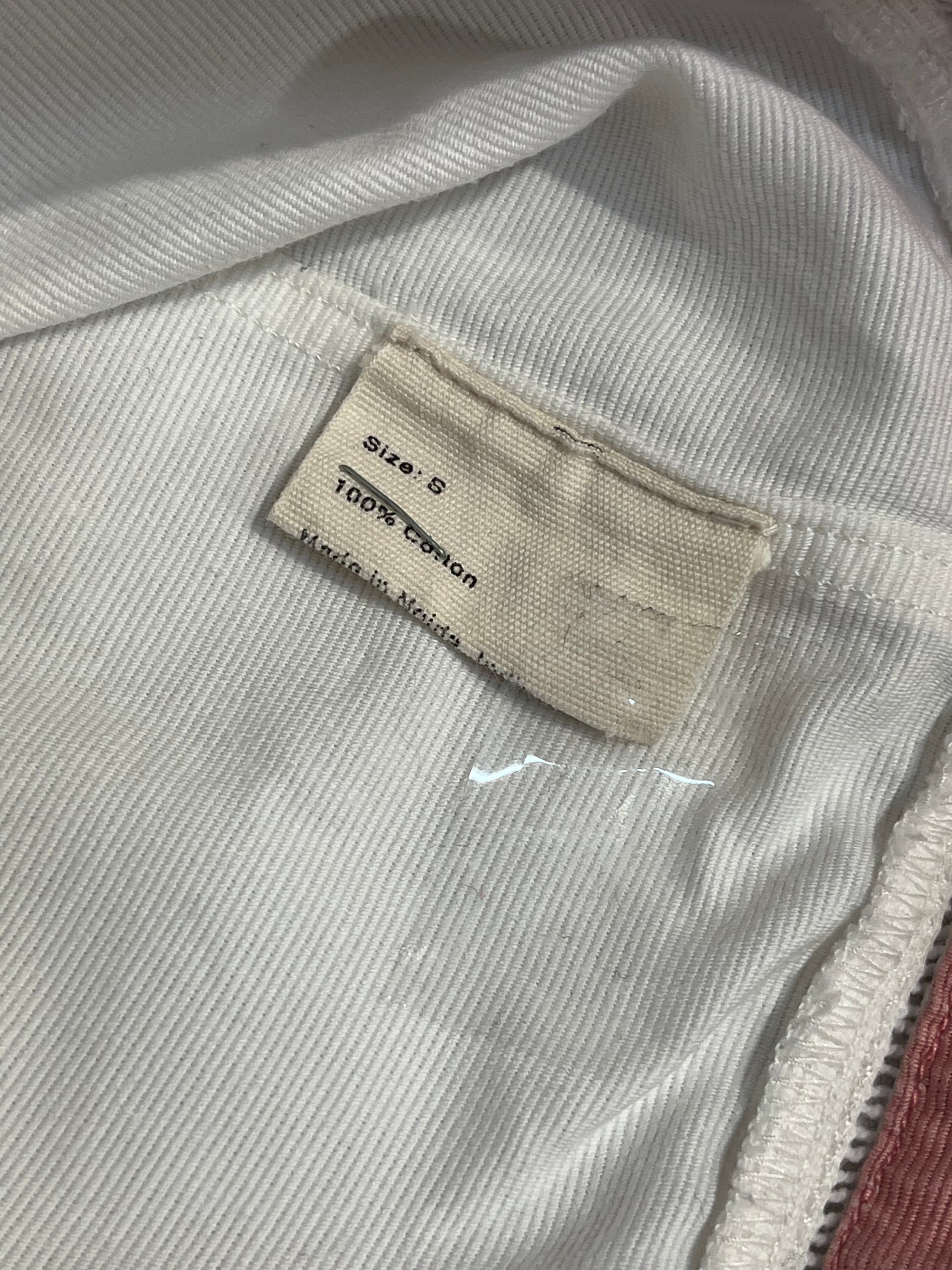 BODE/SS Shirt/S/Cotton/WHT/PINK DETAIL SS SHIRT view 8