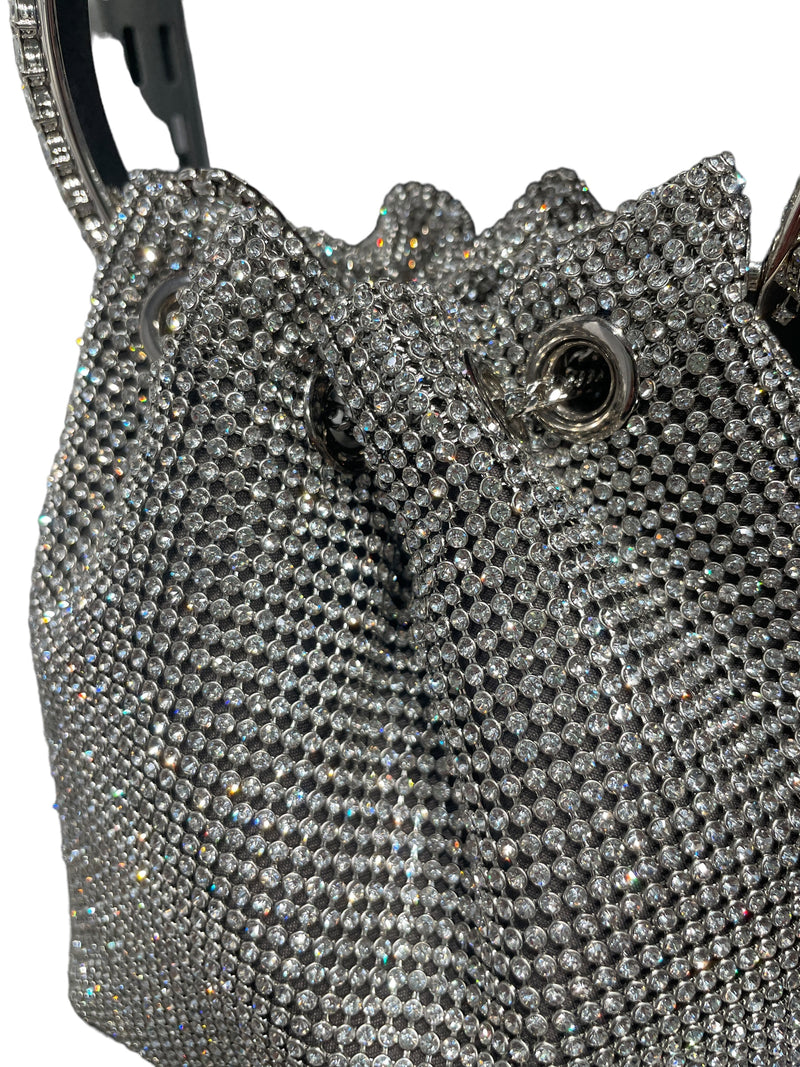JIMMY CHOO/Cross Body Bag/OS/SLV/