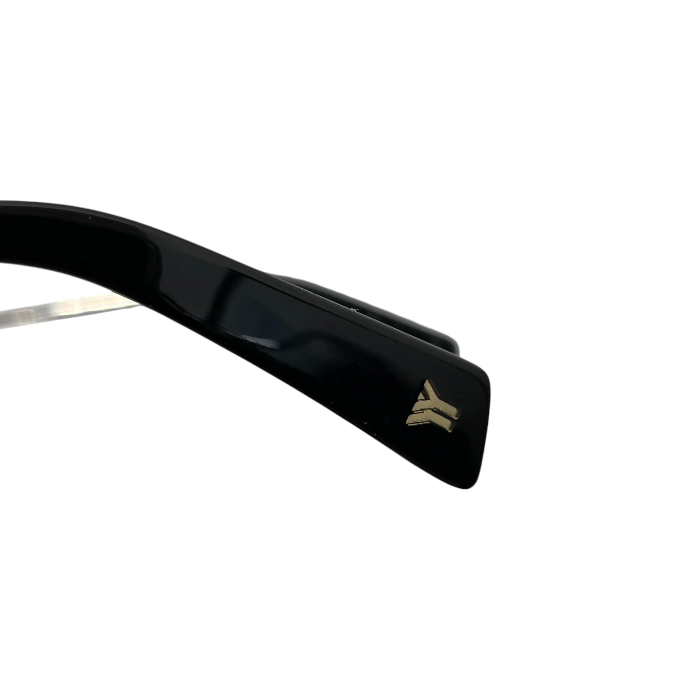 YOHJI YAMAMOTO/Sunglasses/Titanium/BLK/M's/ view 3