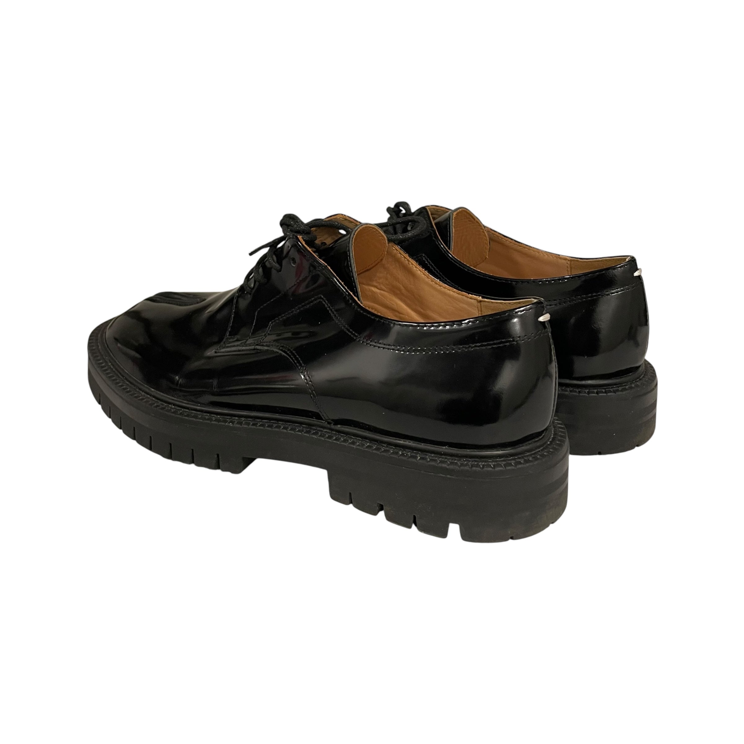 Maison Margiela/Dress Shoes/EU 45/Leather/BLK/TABI DRESS SHOES view 2