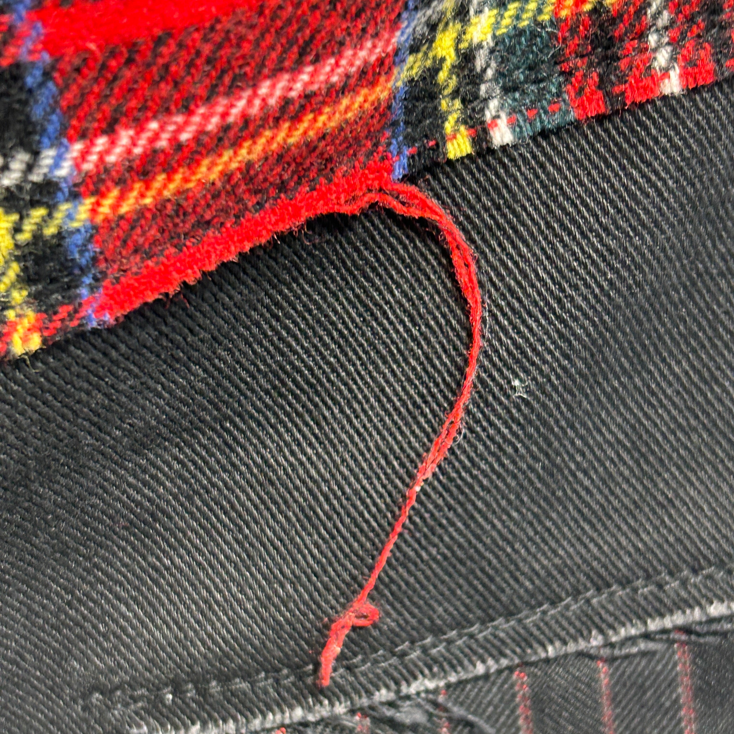 JUNYA WATANABE COMME des GARCONS MAN/Pants/XS/Cotton/BLK/Multi Patches view 6