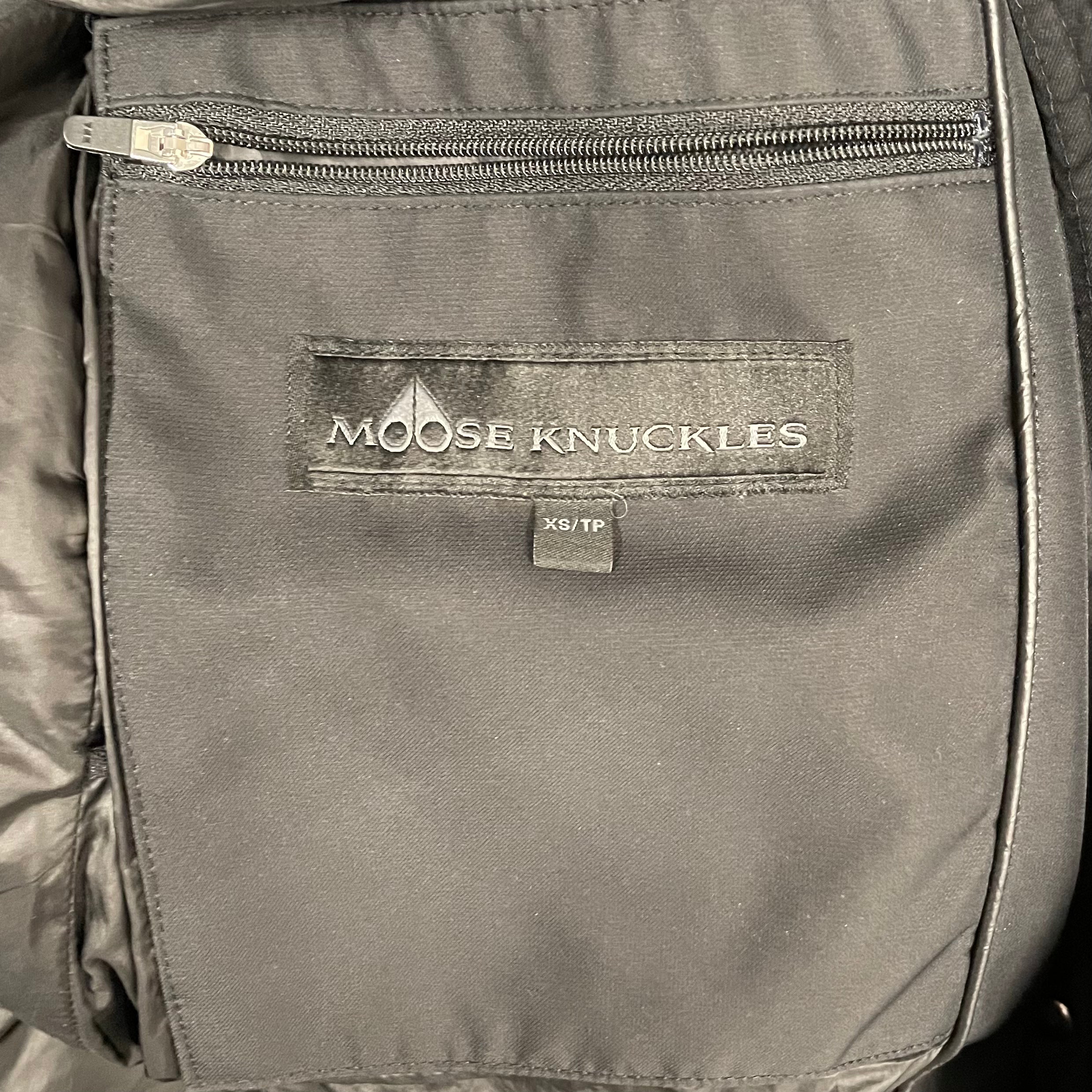 MOOSE KNUCKLES/Coat/XS/Nylon/BLK/PO#008970 DUAL ZIP PKTS view 5