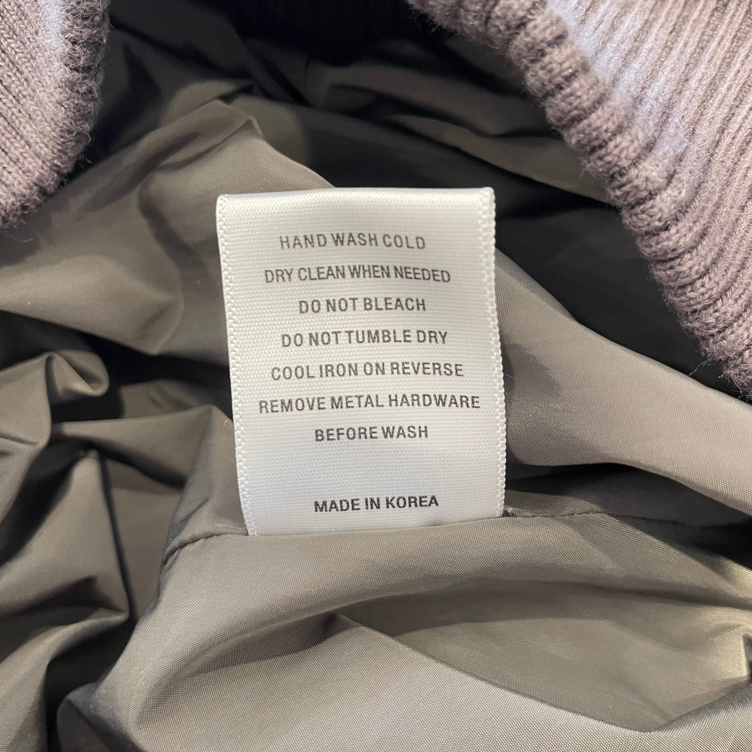 HYEIN SEO/Jacket/3/Nylon/GRY/Detachable Hooded Bomber view 5