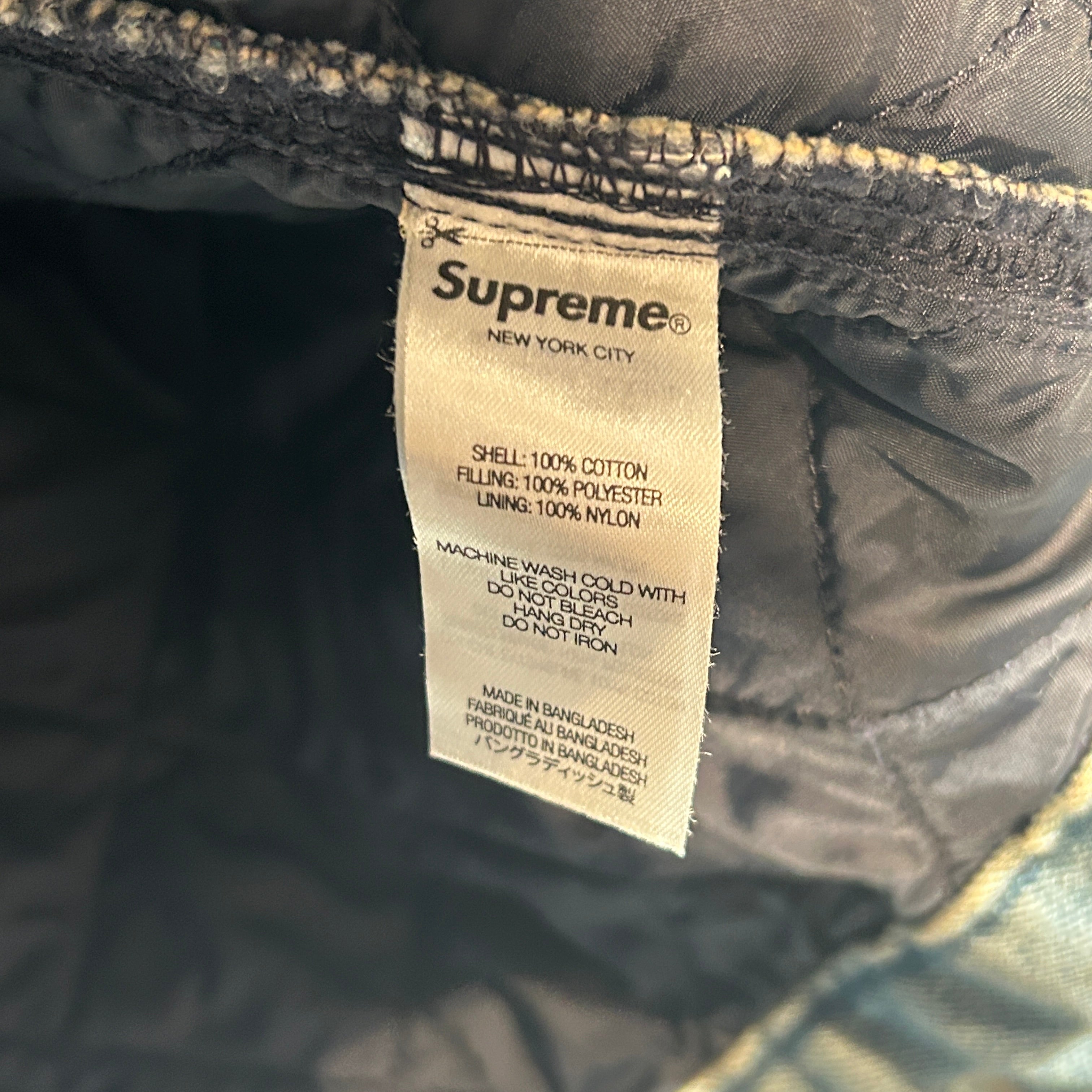 Supreme/DICKIES/Denim Jkt/L/Denim/BLU/Quilted Denim Jacket view 4
