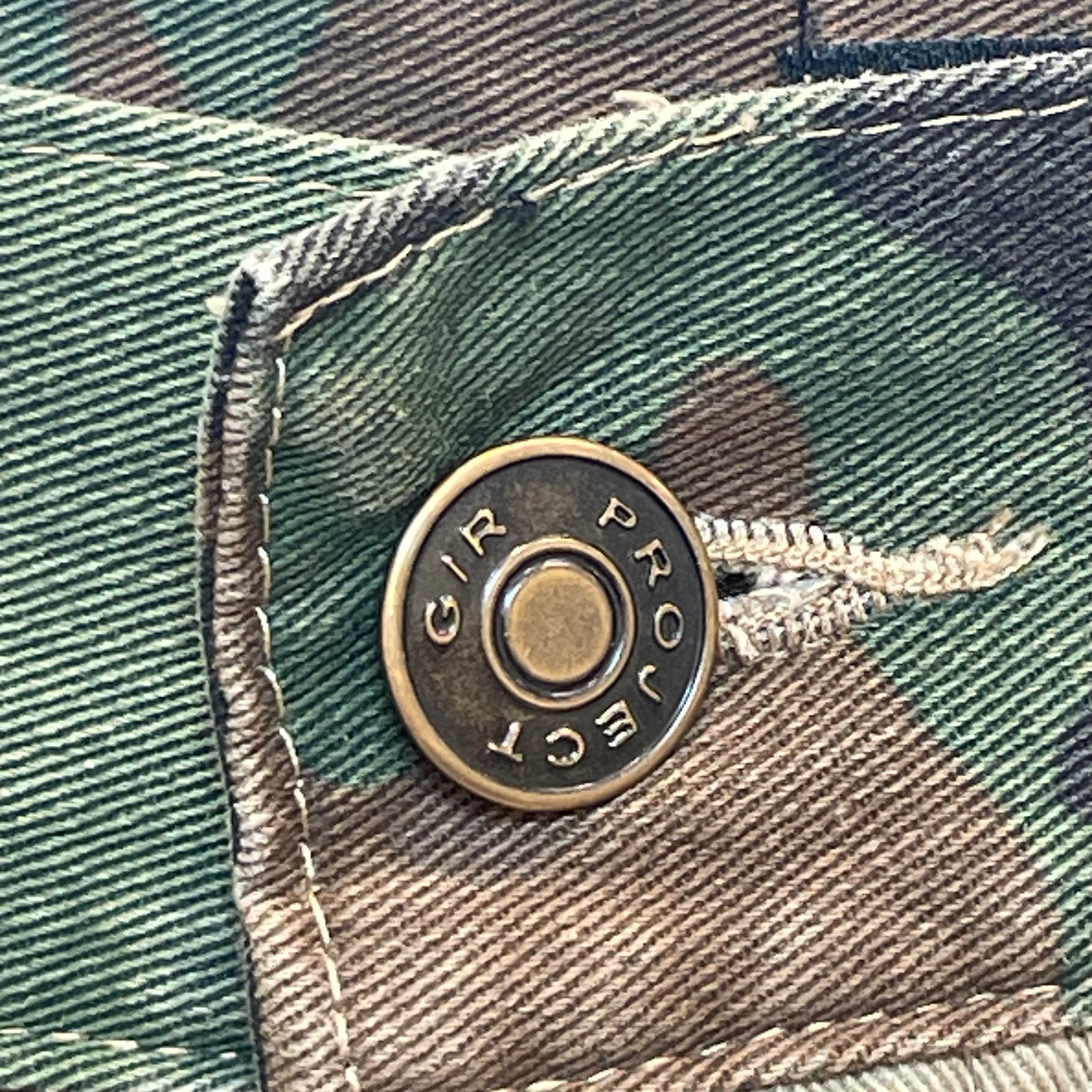 PROJECT G/R/Shorts/4/Cotton/GRN/Camouflage/CAMO LAYERED SHJORTS view 4