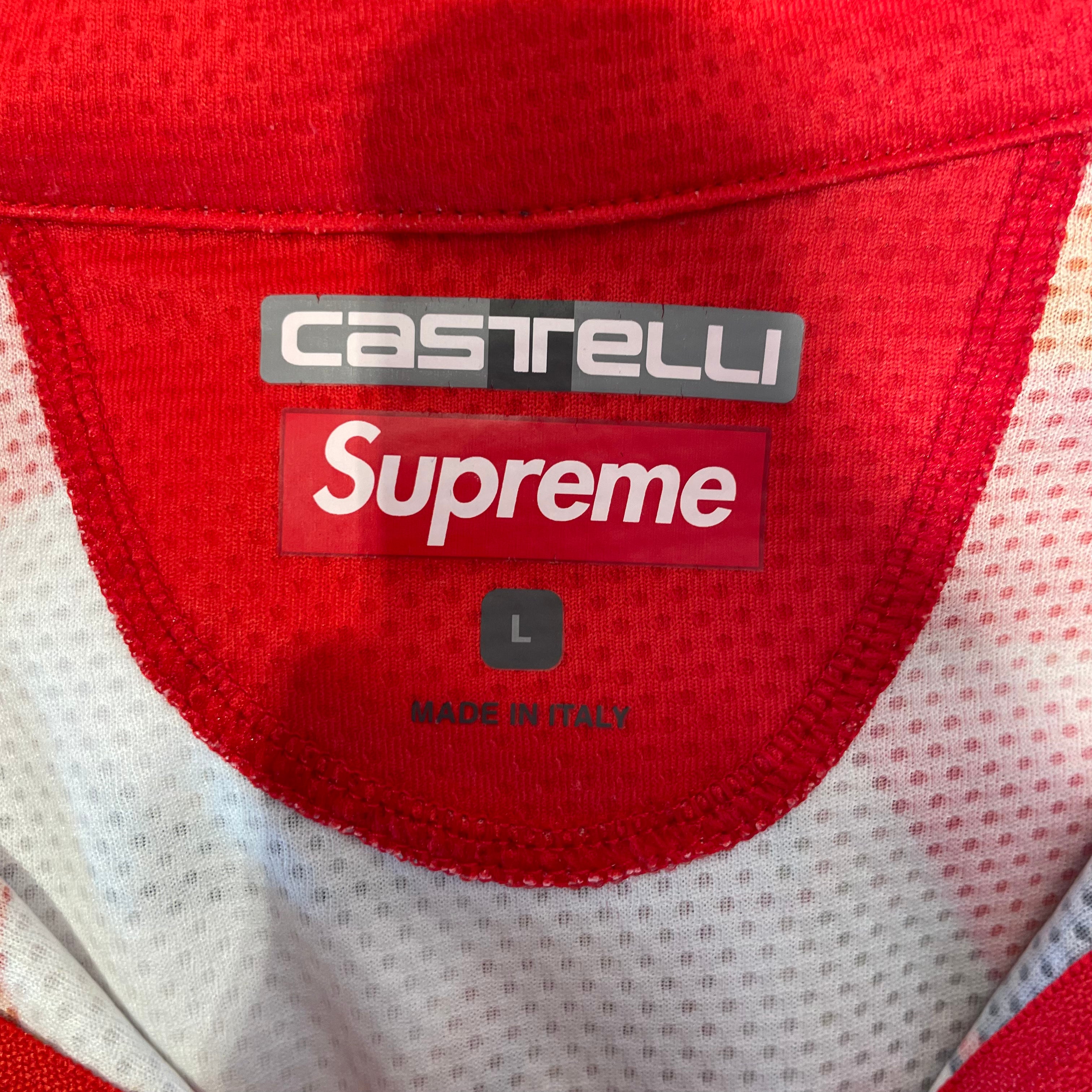 Supreme/LS T-Shirt/L/Polyester/RED/Jersey view 3