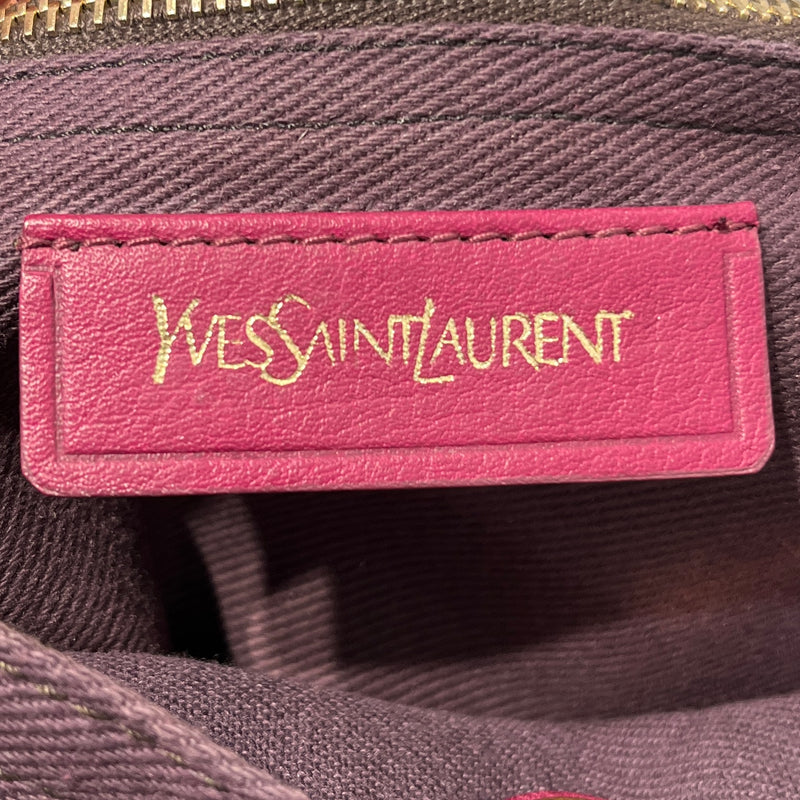 YVES SAINT LAURENT/Tote Bag/Leather/PPL/YSL Muse Two Bag