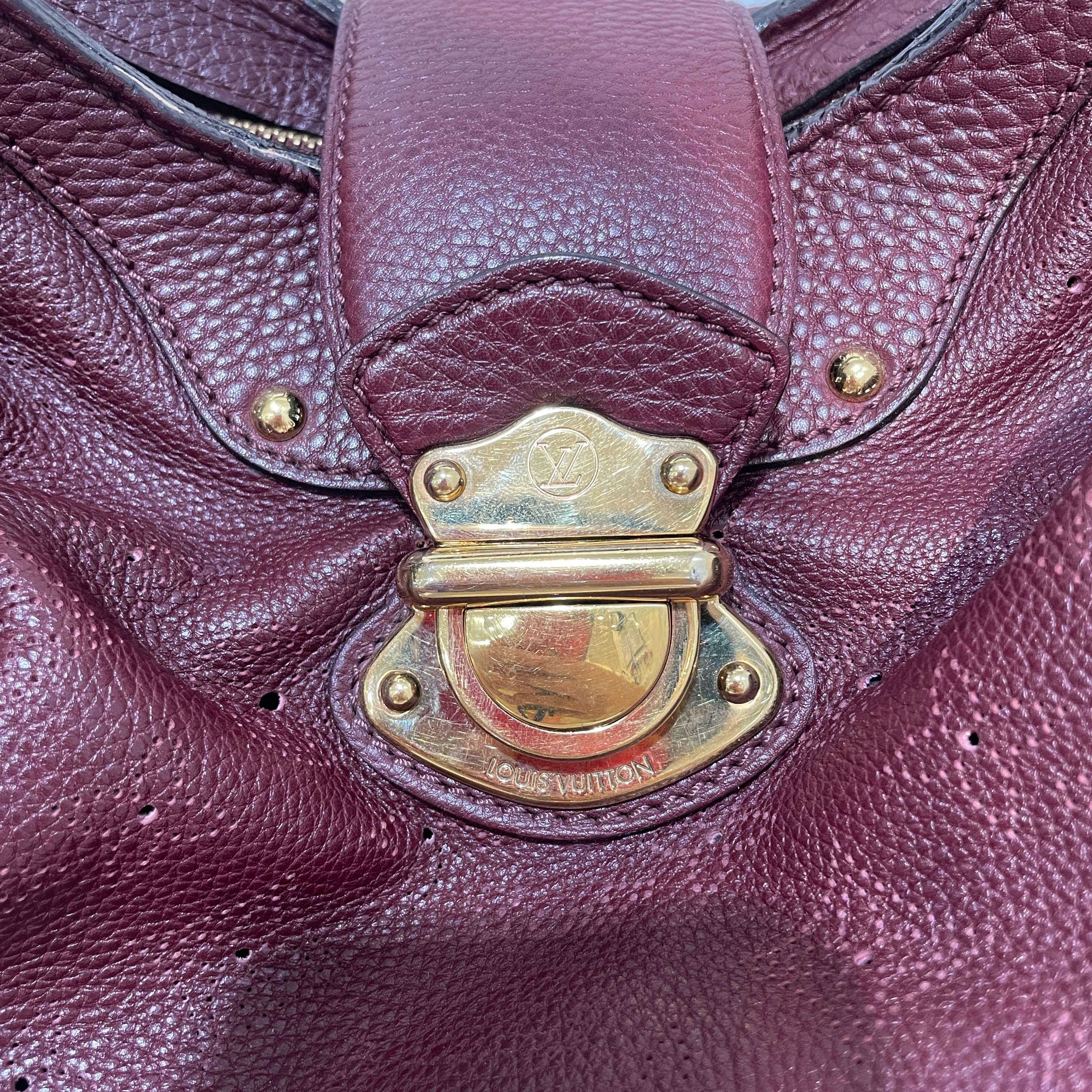 LOUIS VUITTON/Hand Bag/Leather/RED/Mahina Solar PM view 5