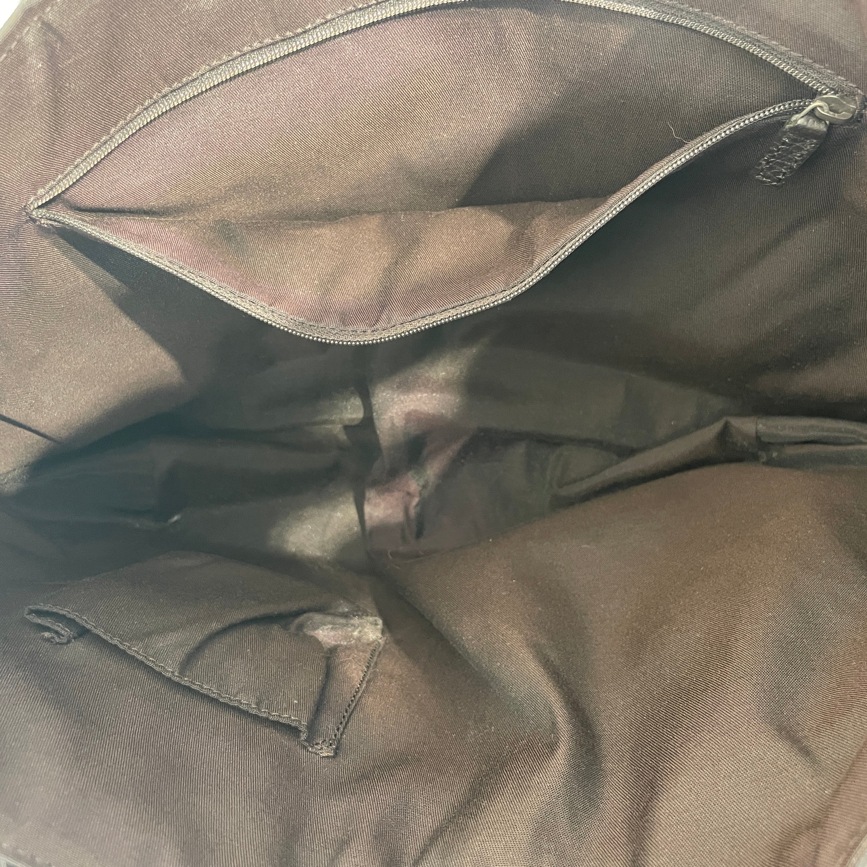GUCCI/Hand Bag/Monogram/Nylon/BRW/abbey pocket tote view 5
