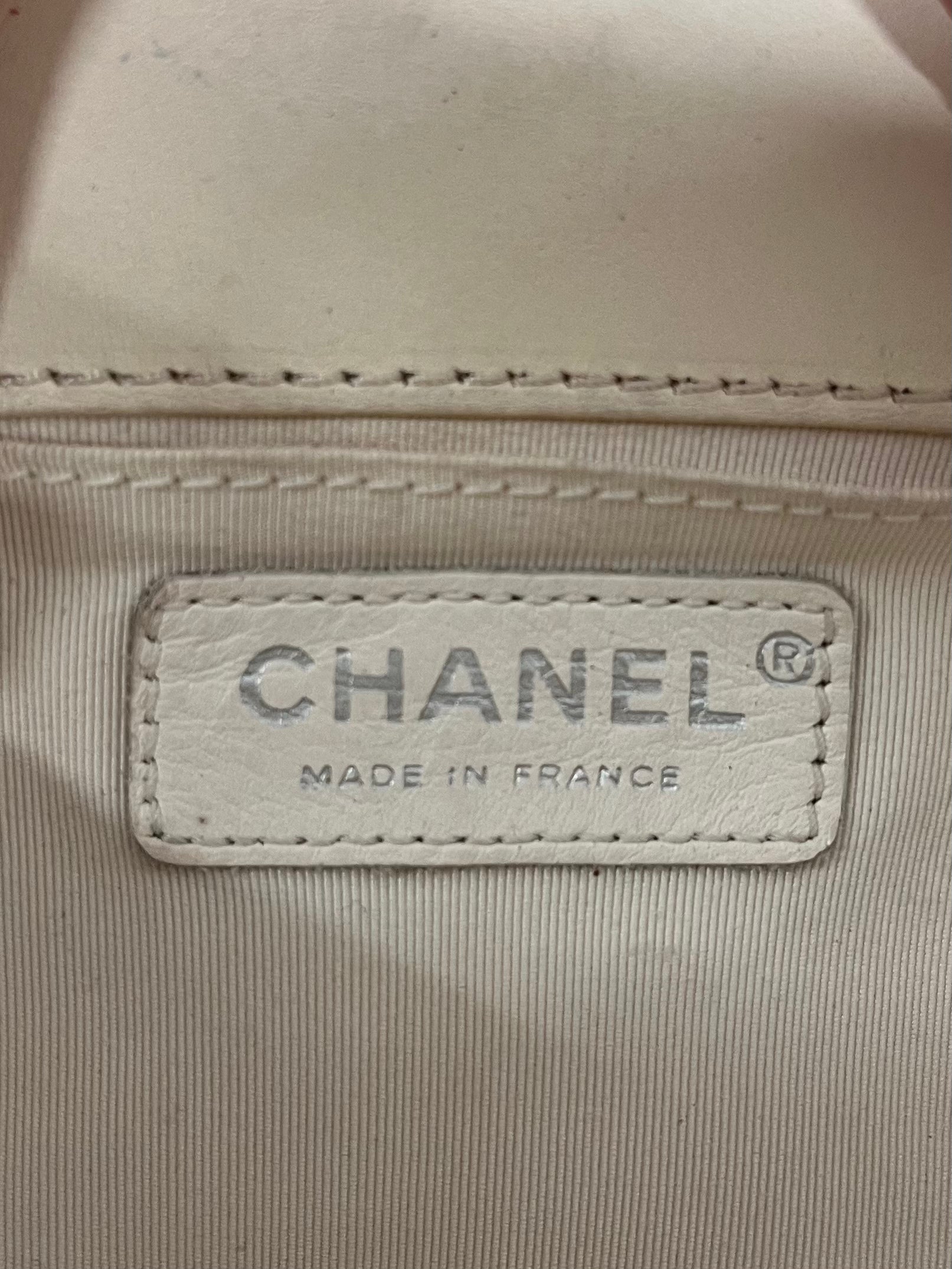 CHANEL/Bag/Leather/BLK/BOY BAG BLK & WHITE 18035777 view 3