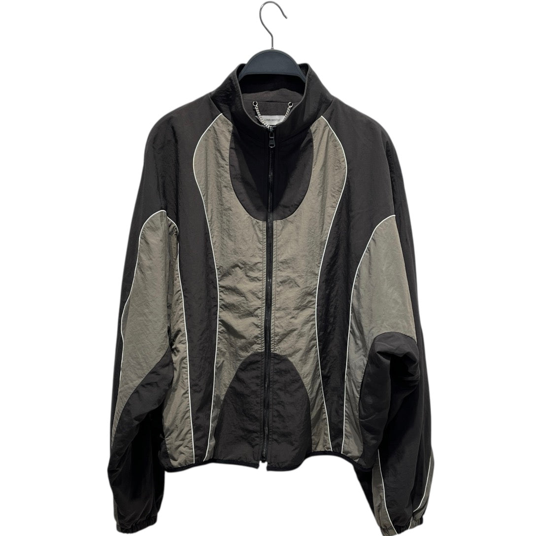cmmawear/Windbreaker/M/Nylon/GRY/BLACK CONTOUR PIPING JACKET view 1