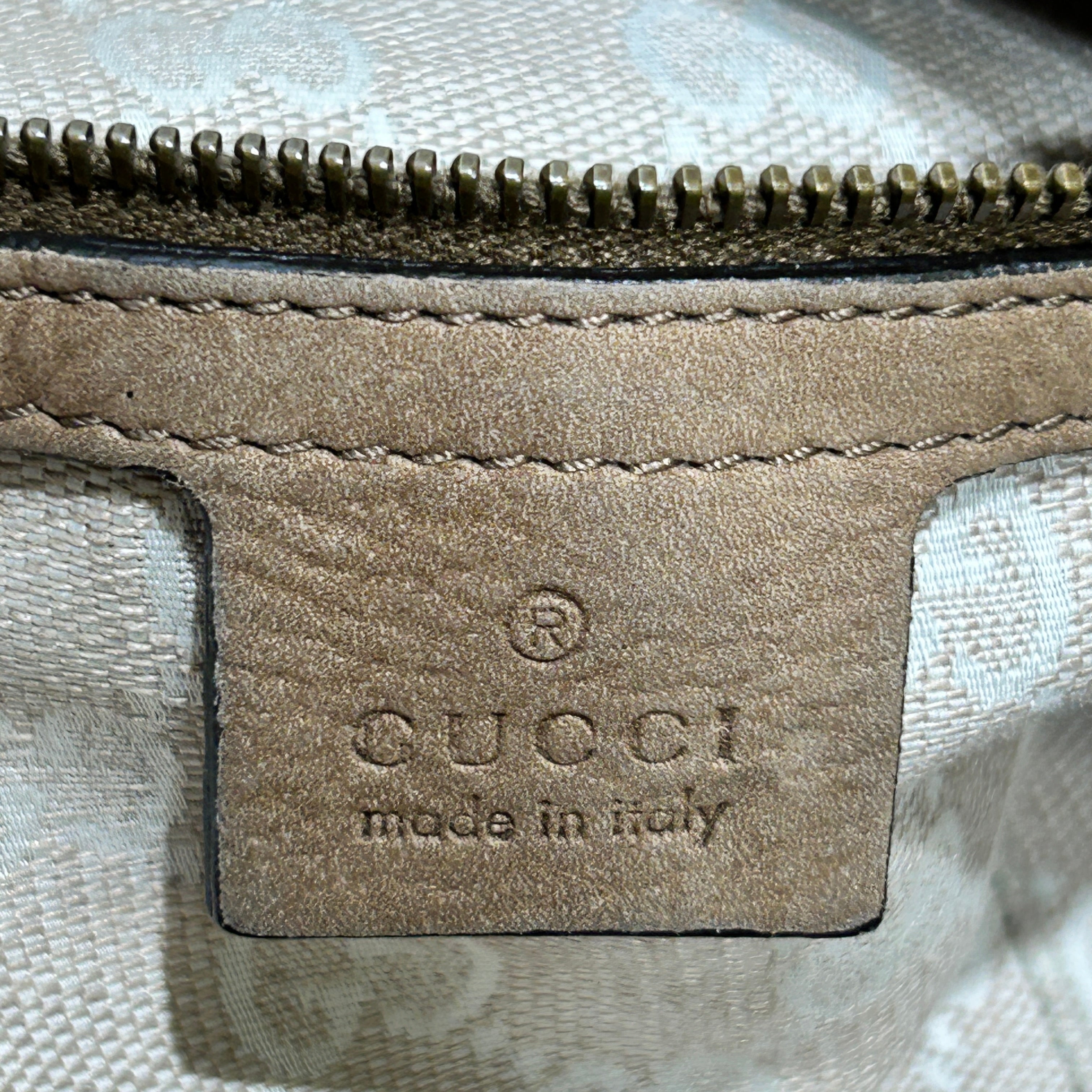 GUCCI/Tote Bag/BEG/soft stirrup view 3