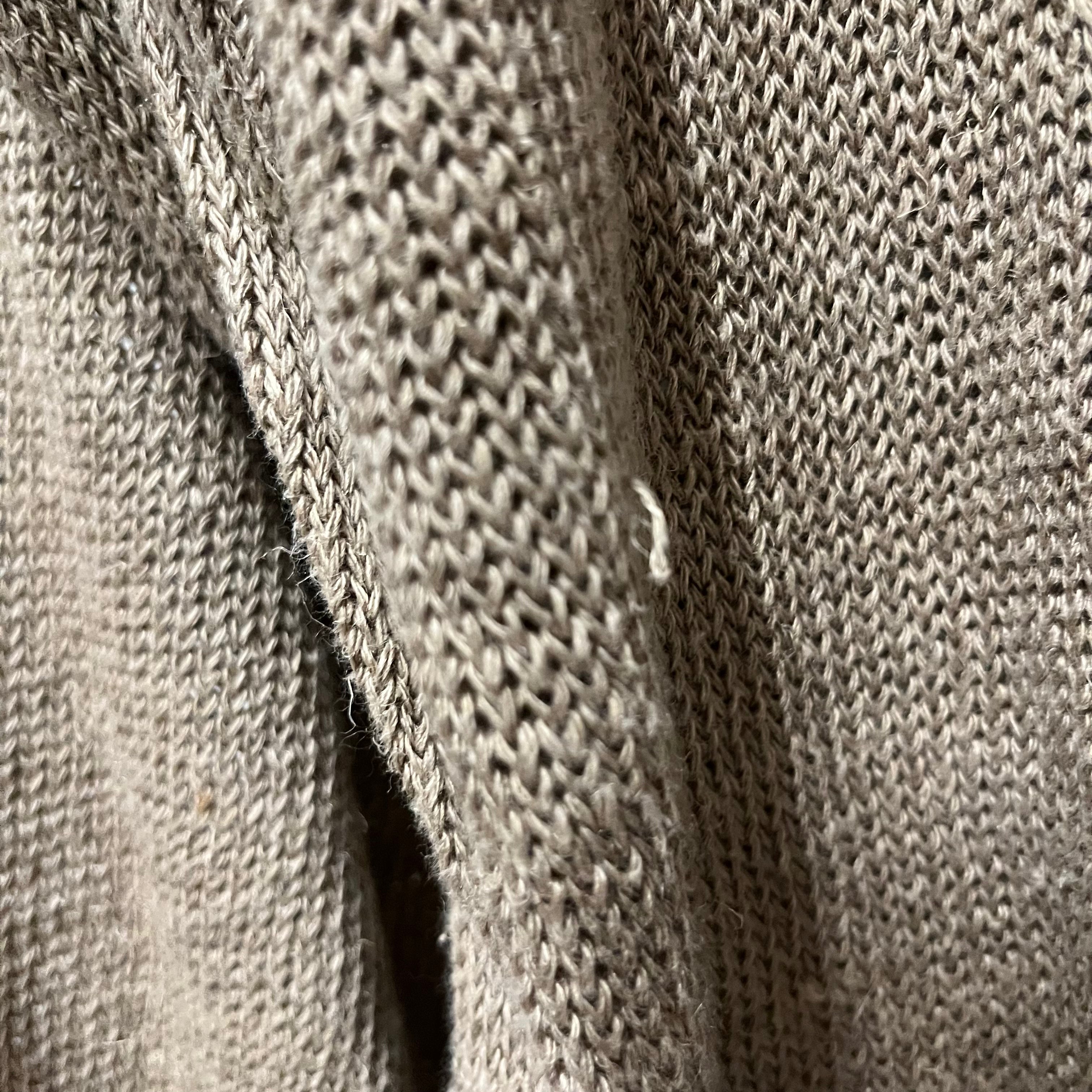 COMME des GARCONS HOMME PLUS/Sweater/L/Linen/BEG/Pullover/HOMME PLUS ASYMMECTRIC SWTR view 6