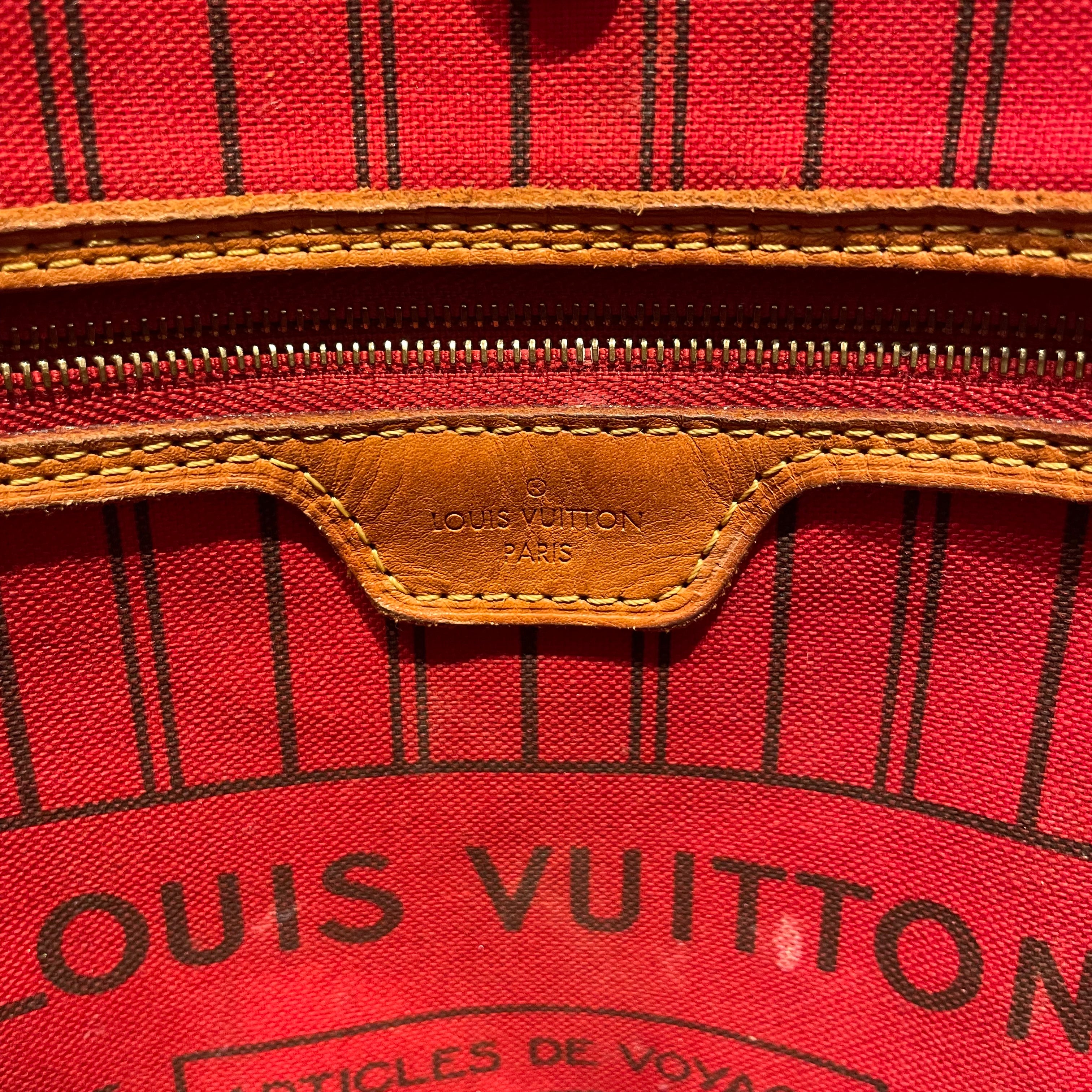 LOUIS VUITTON/Tote Bag/Monogram/Leather/BRW/Louis Vuitton  Never Full MM view 5